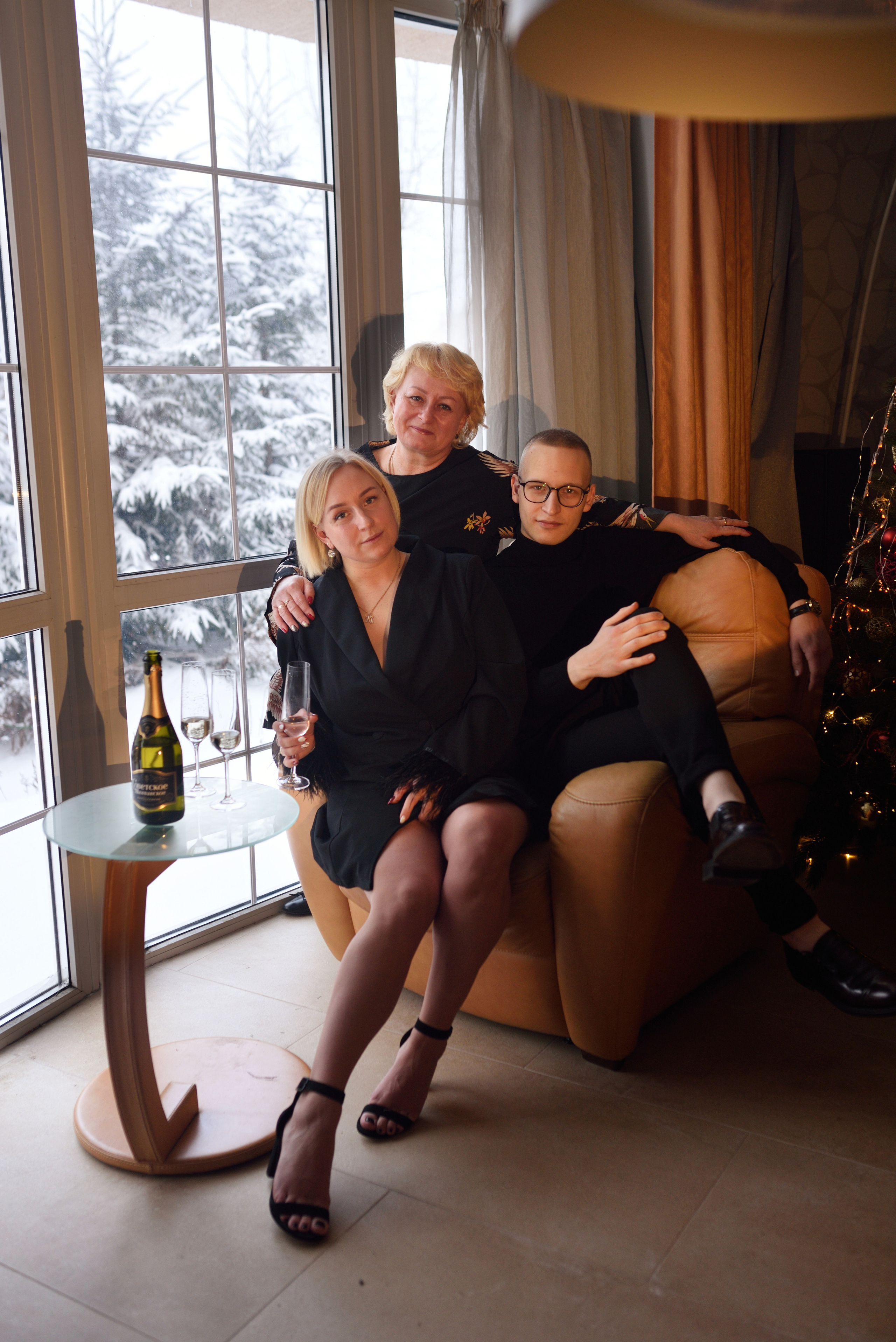 Семейное предновогоднее. Фотограф в Санкт Петербурге Александра Вильдгрубе