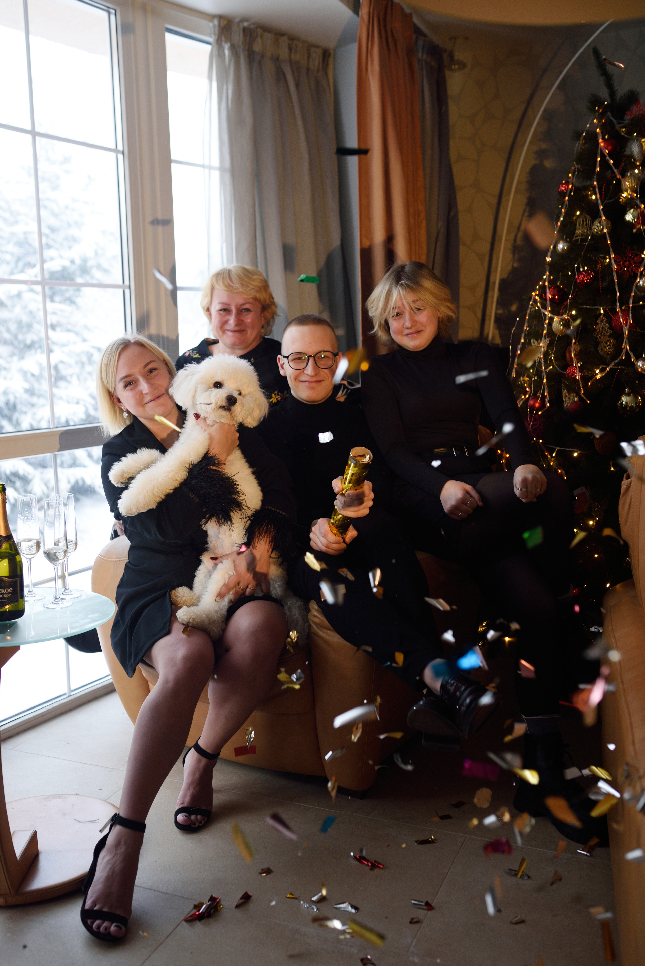 Семейное предновогоднее. Фотограф в Санкт Петербурге Александра Вильдгрубе