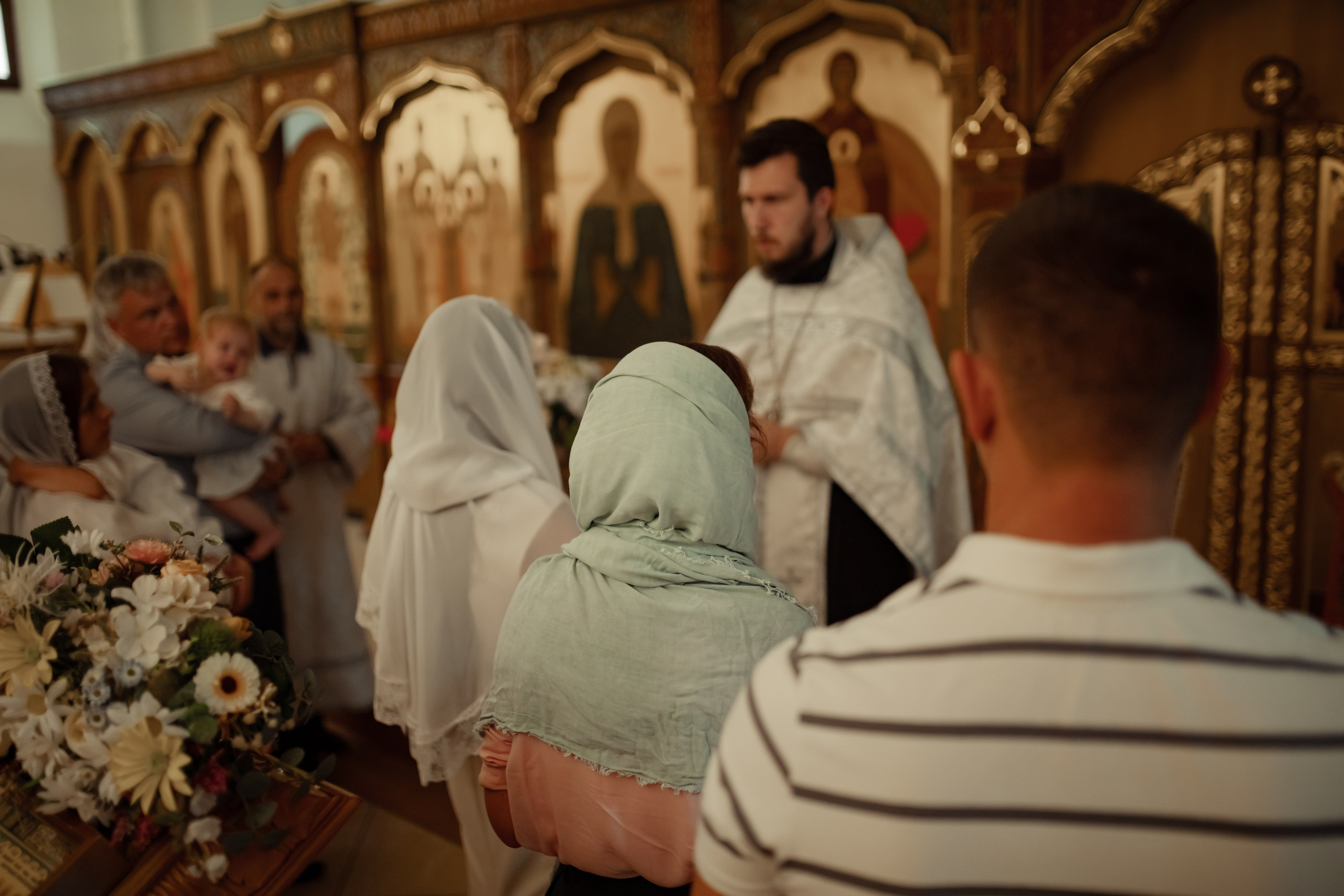 Крещение Анастасии. Семейный и детский фотограф в Москве Дорогова Екатерина