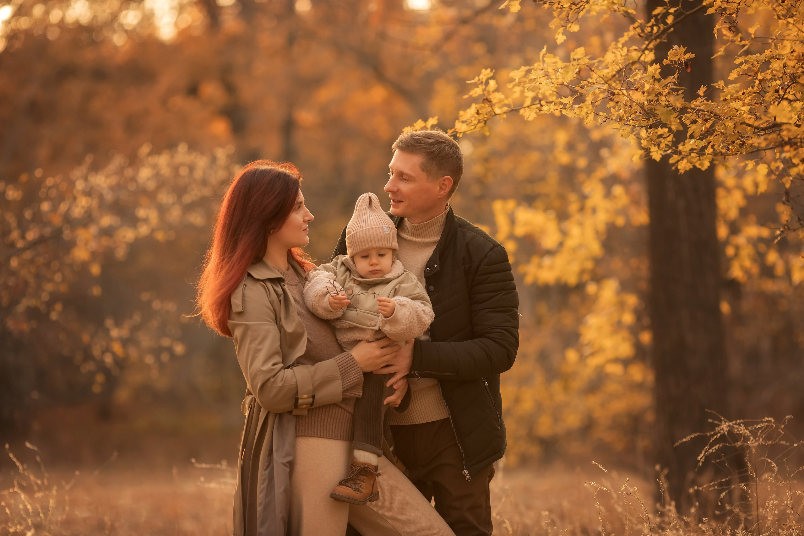 Осень в лесу. Семейный и детский фотограф в Саратове Полина Коткина