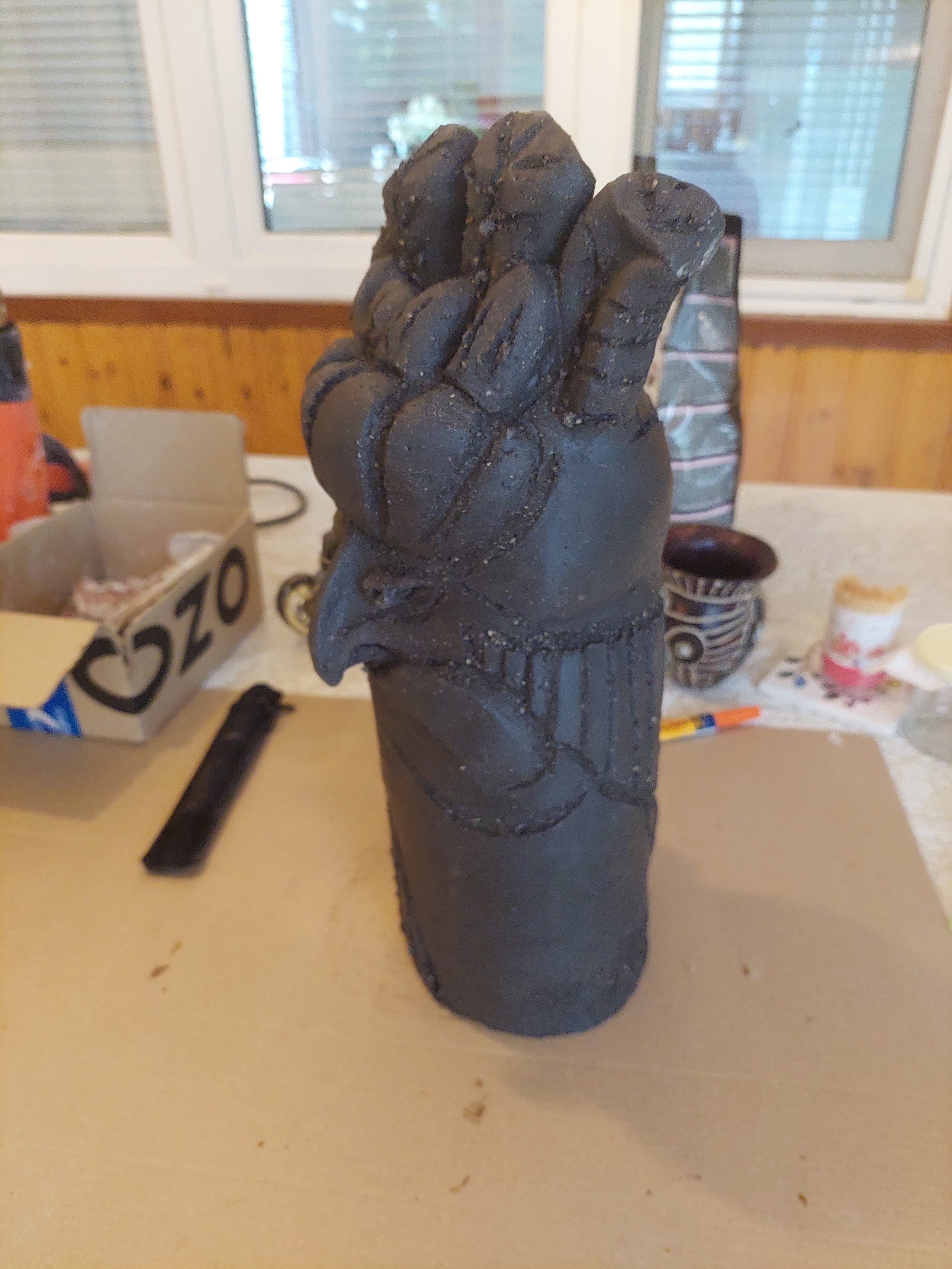 Что остается за кадром, или процесс работы керамиста. Керамика с историей. Елена Рогалёва