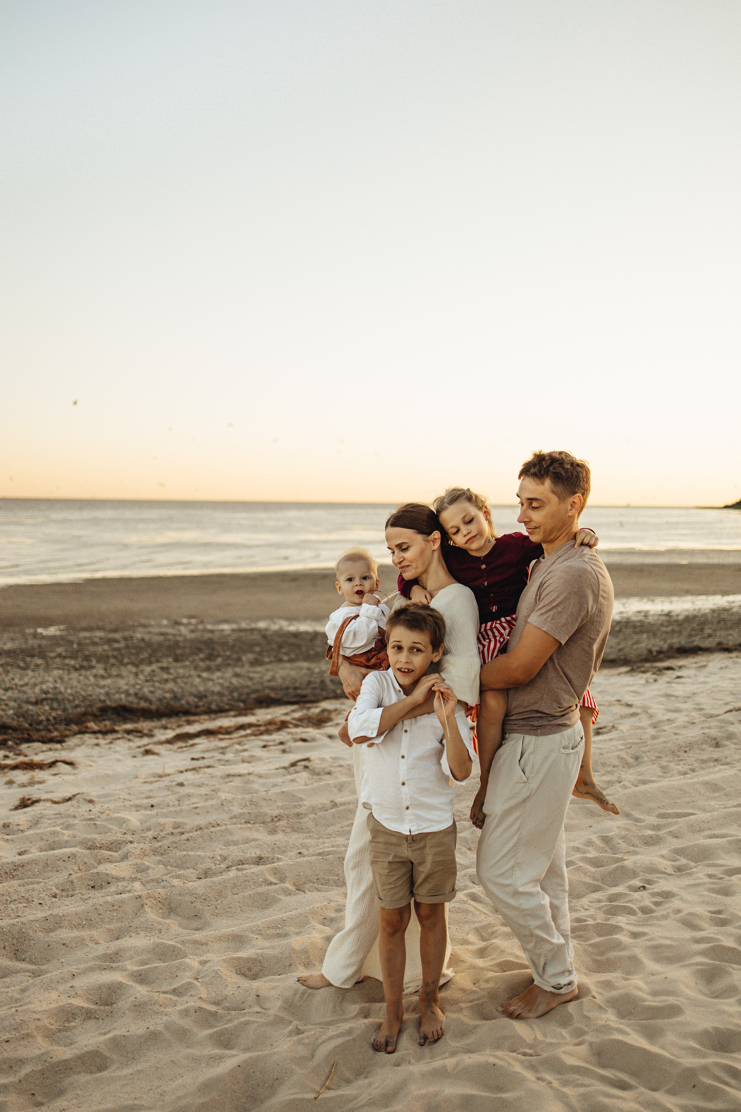 Летняя история на берегу. Семейный и детский фотограф, таганрог, ростов-на-дону