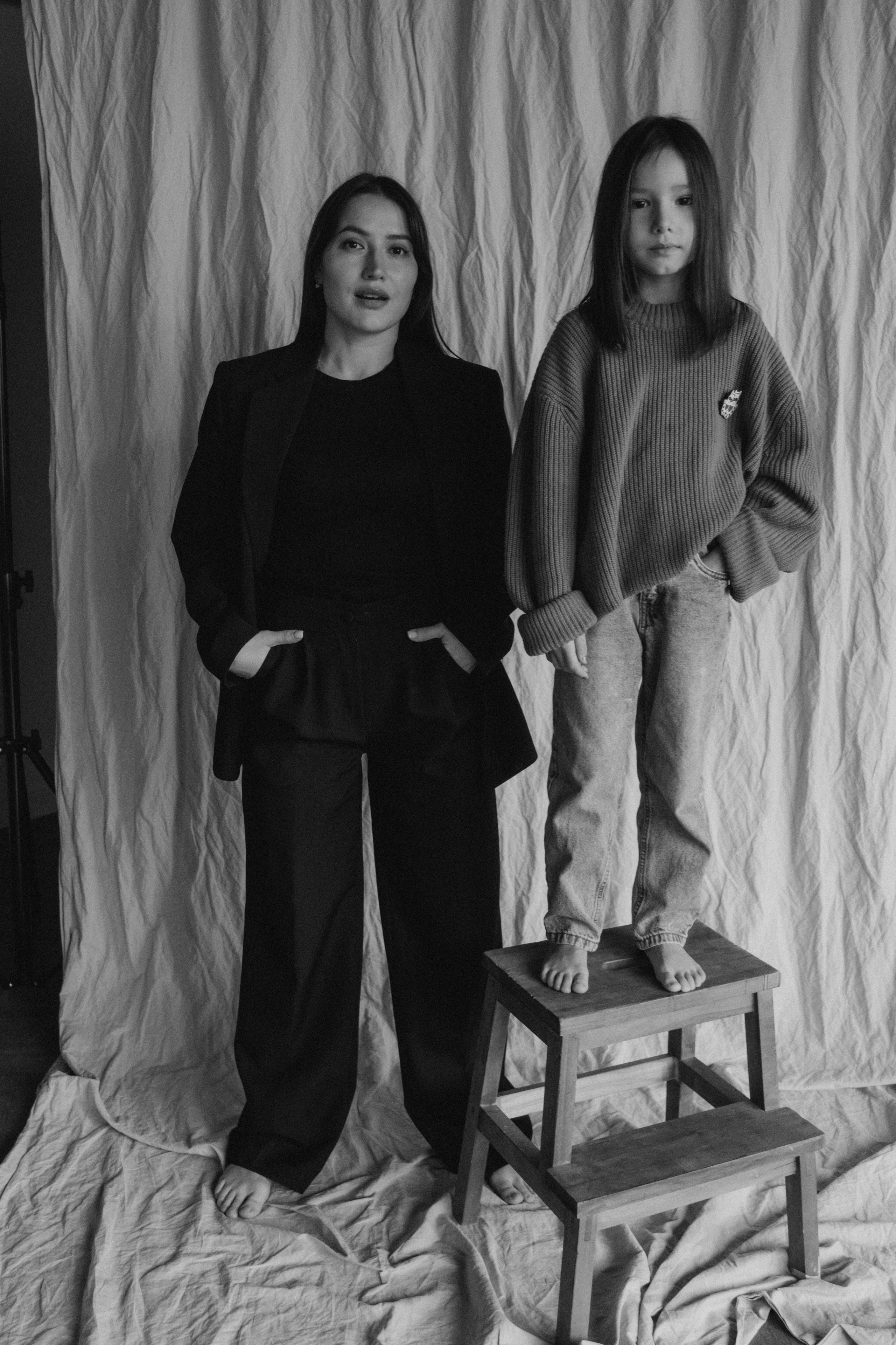 Мама и дочка. Фотограф Астафьева Мария