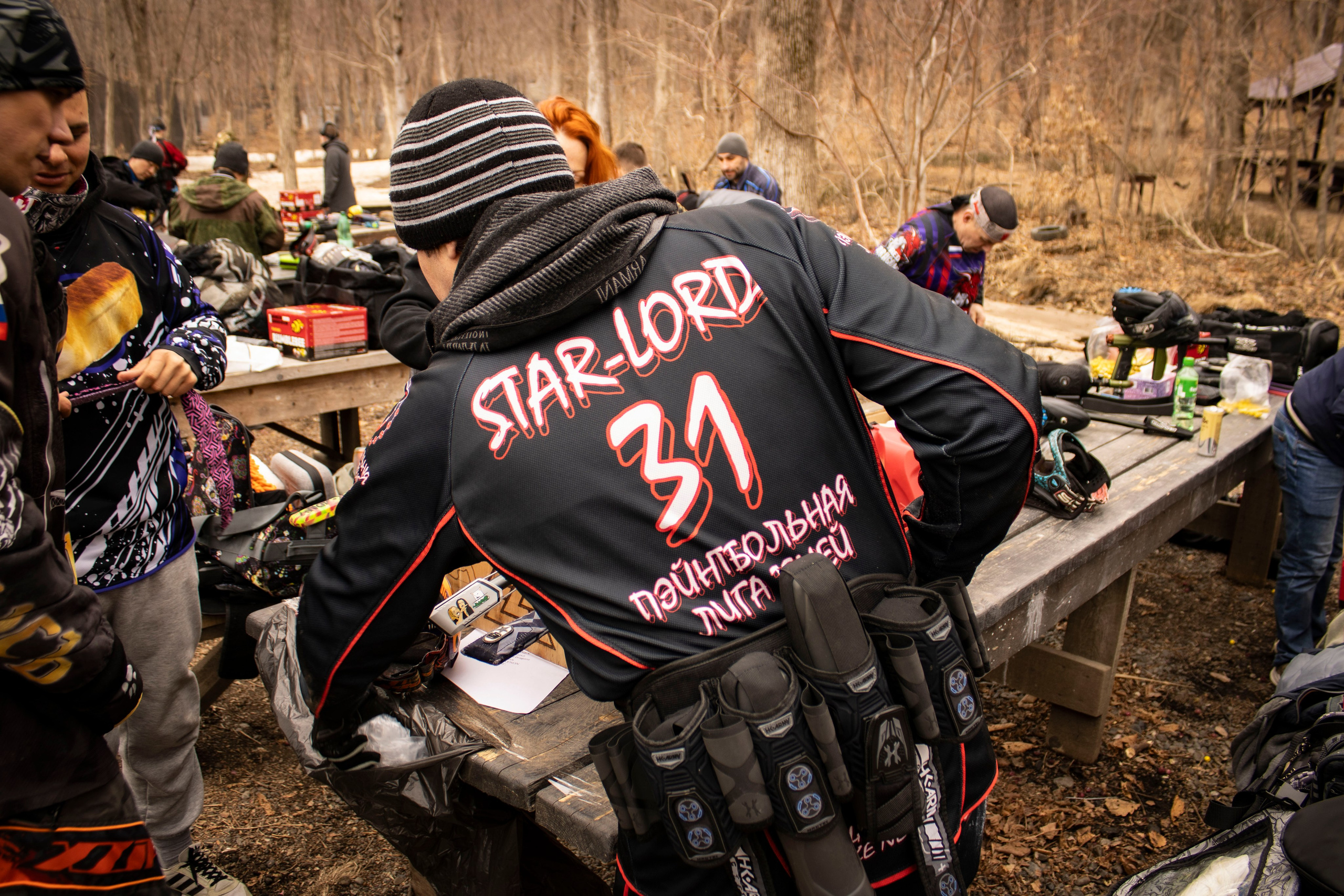 Турнир на кубок Федерации пейнтбола 6 апреля 2024 г. Фотограф г. Владивосток