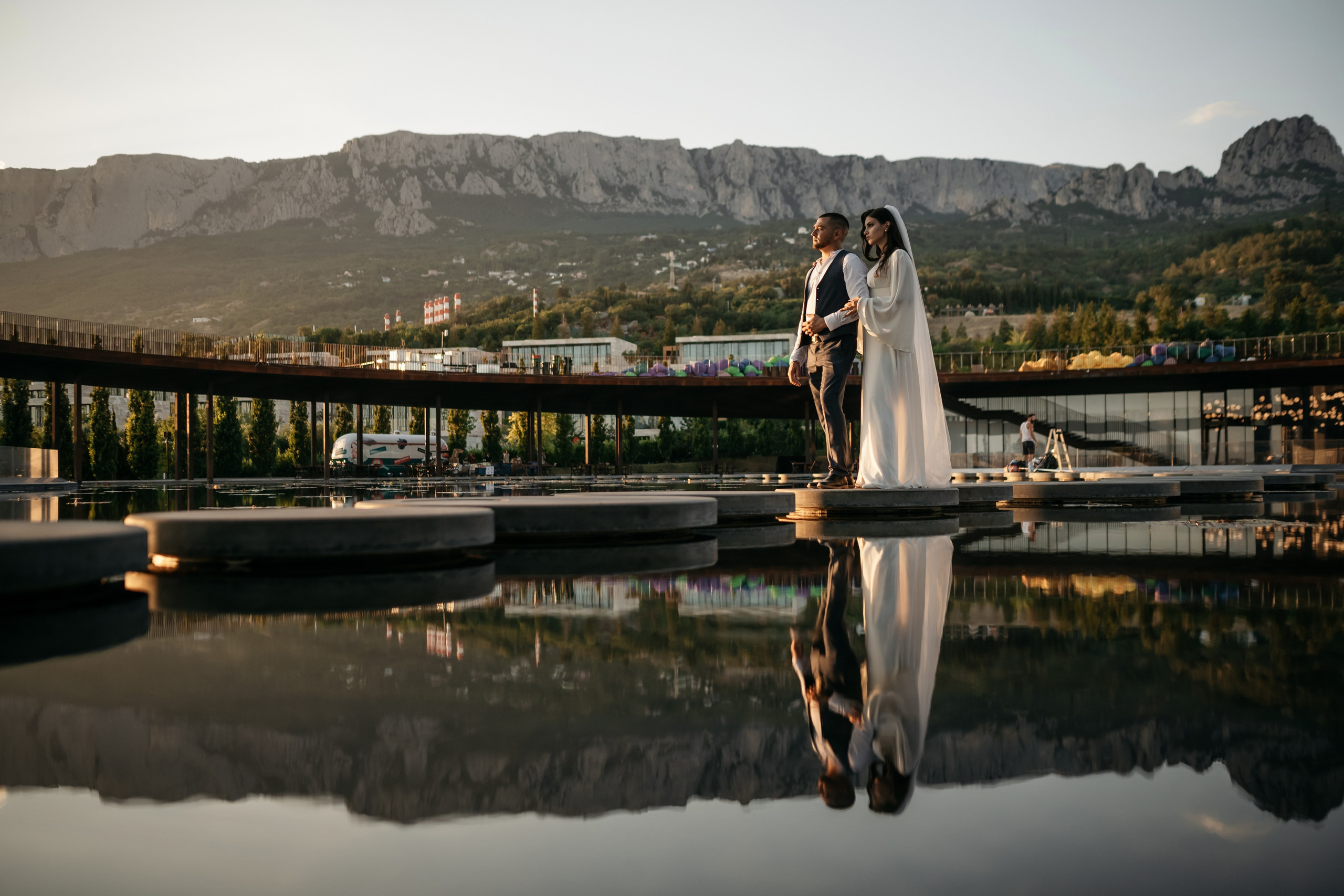 Свадьба в Винном парке в Крыму. Свадебный и семейный фотограф и видеограф, Крым, Москва, Санкт -Петербург