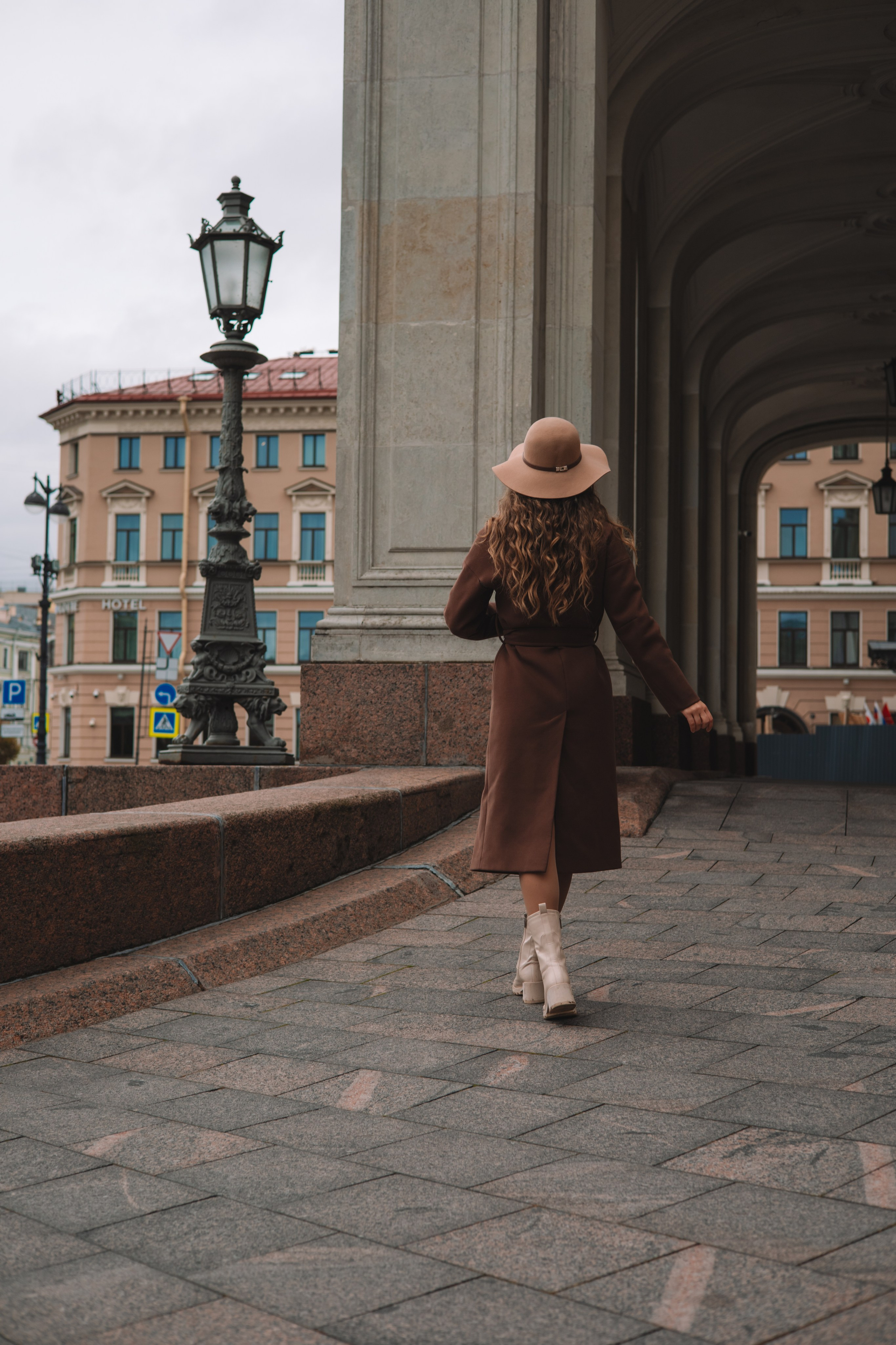 Прогулочная фотосессия для Елены