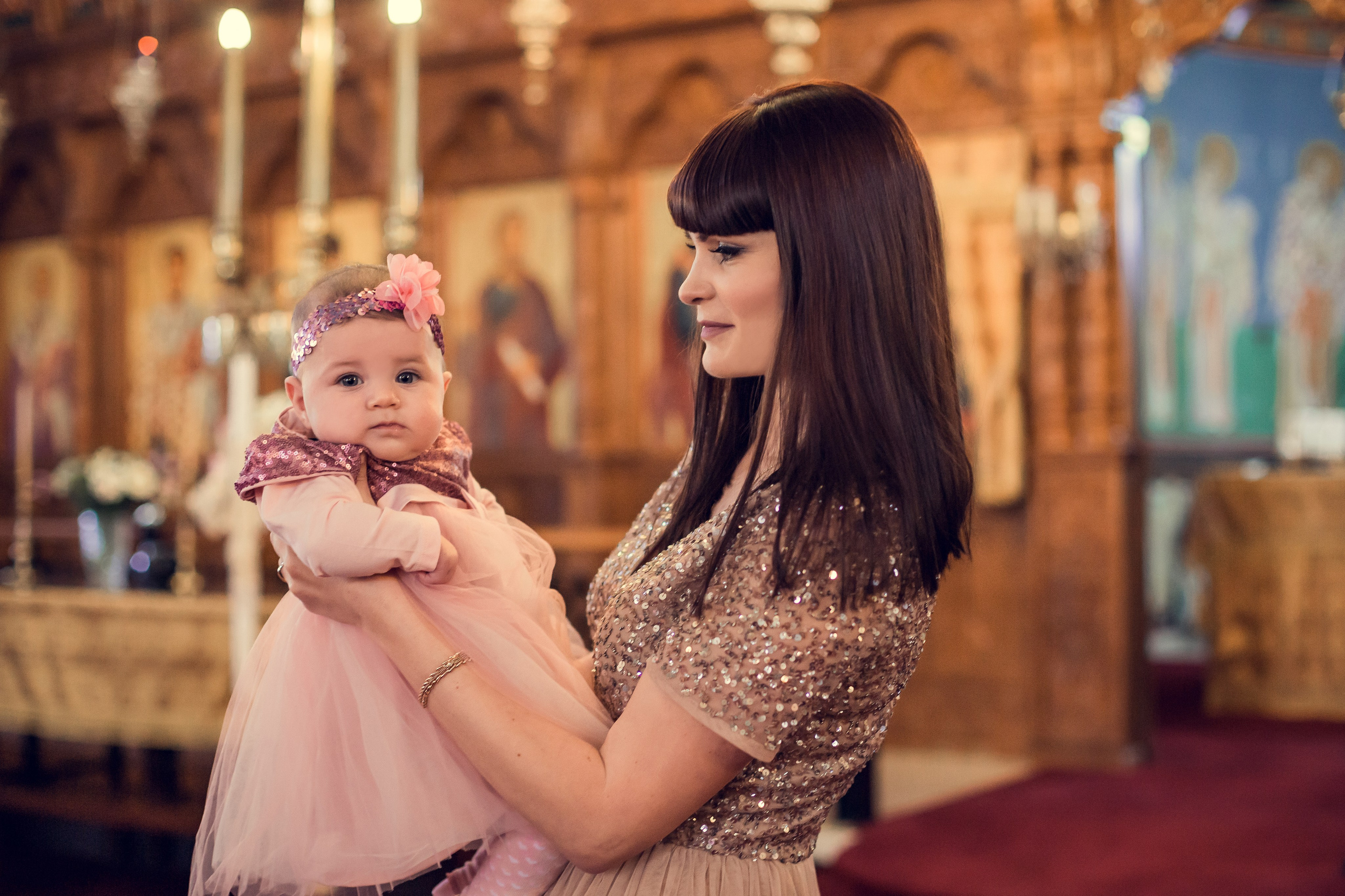 Крещение Марианны на Кипре. Семейный фотограф Николаева Ольга