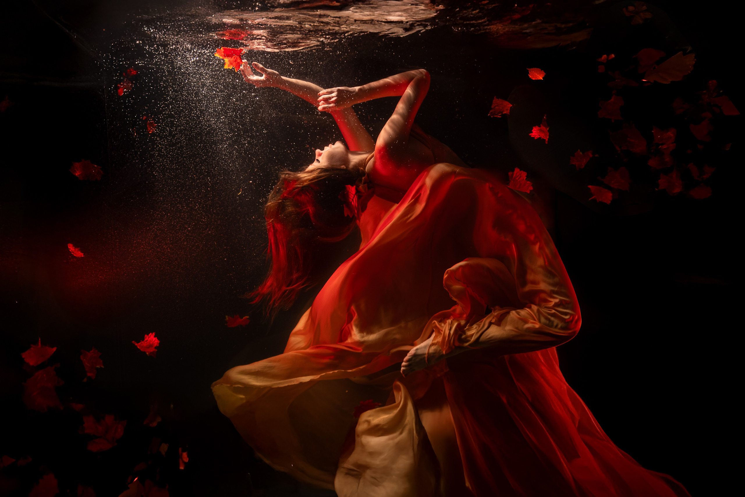 Underwater. Fashion Фотограф в СПб Yana Kochkina