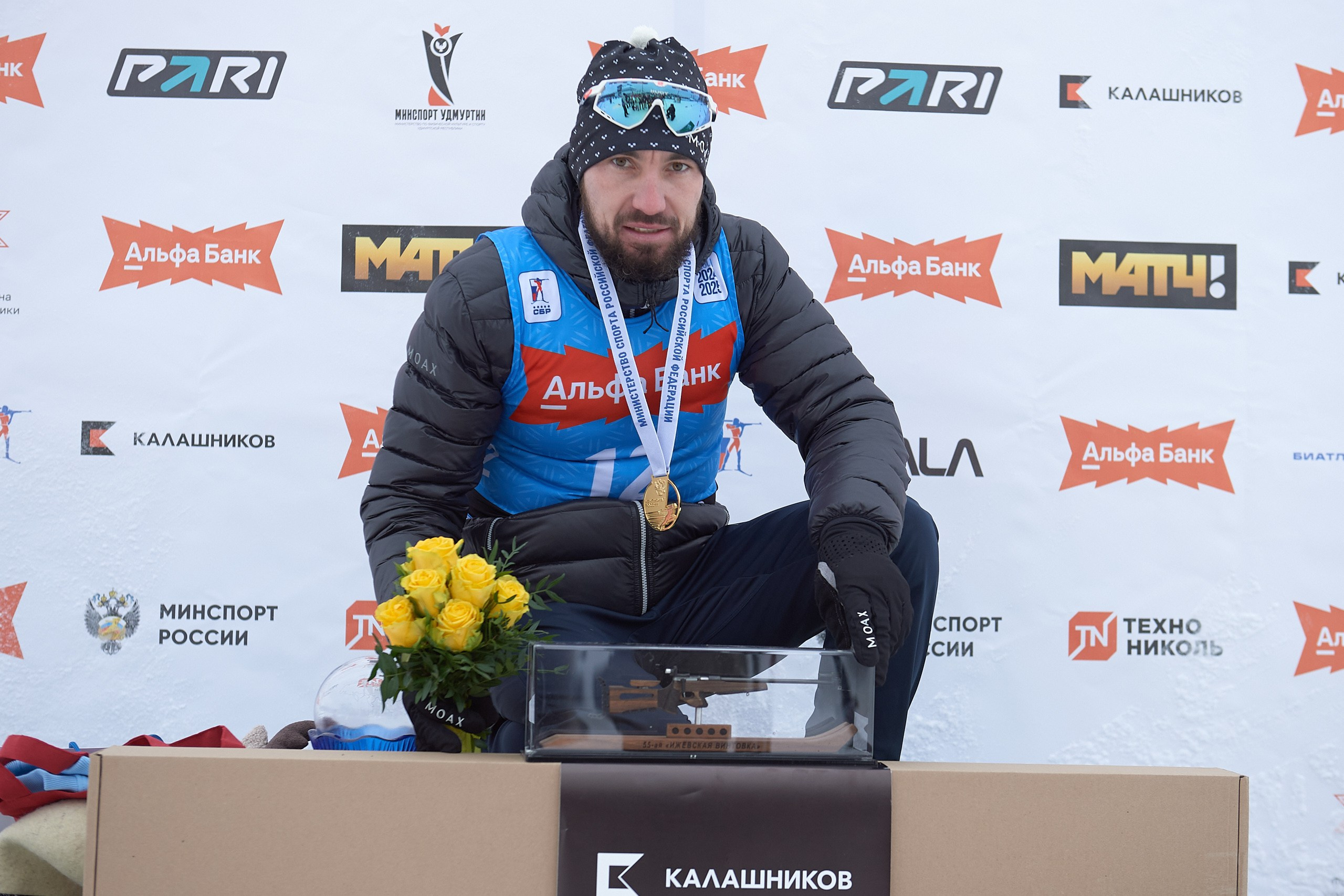 Биатлон. Чемпионат России — 2024/2025, 3-й этап, Ижевск. Ижевская винтовка. Спортивный репортажный фотограф в Ижевске Сергей Мерзляков