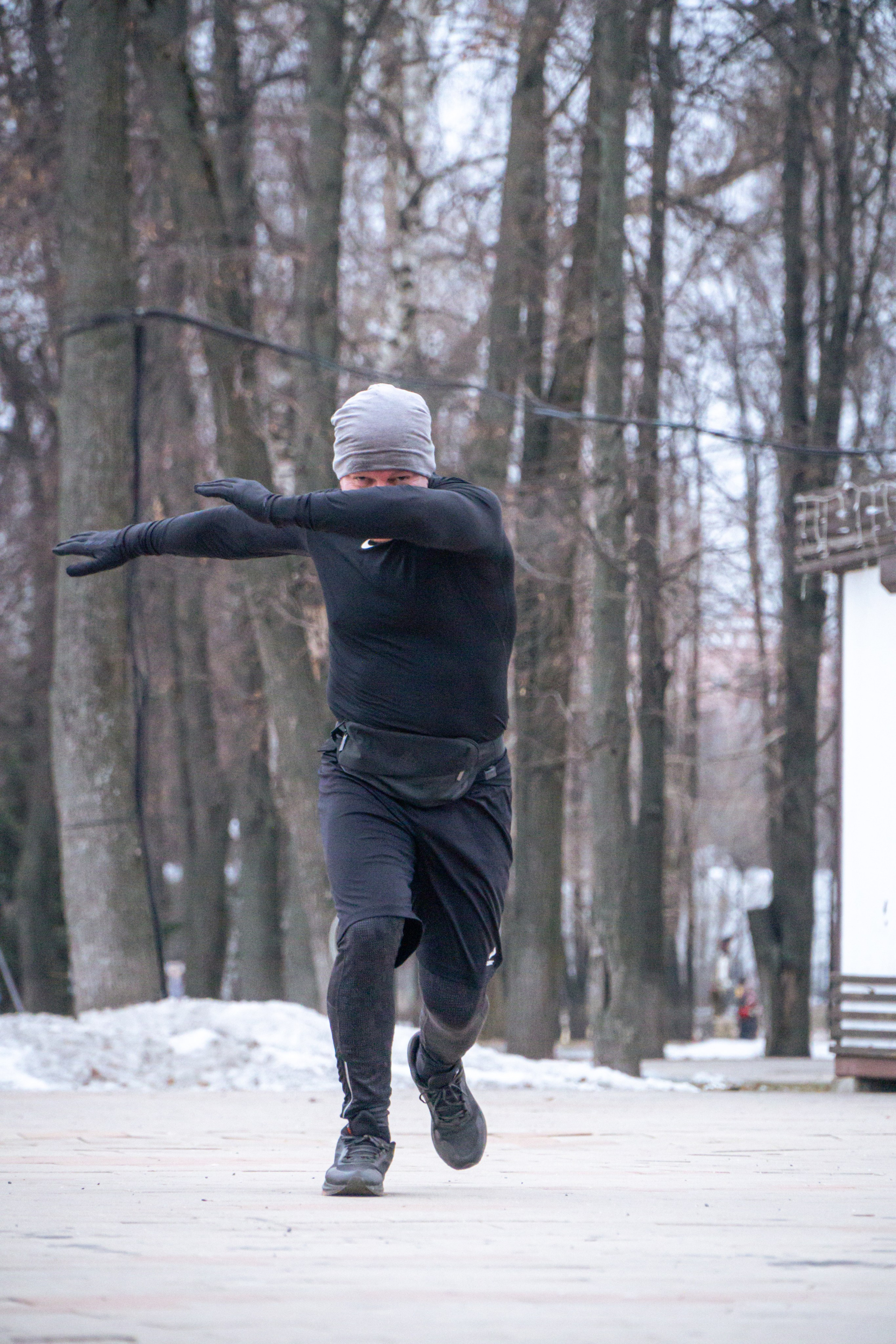 5 вёрст Наташинский 25 января 2025. Роман Капилюшов. Бег. Фото. Видео. г. Люберцы