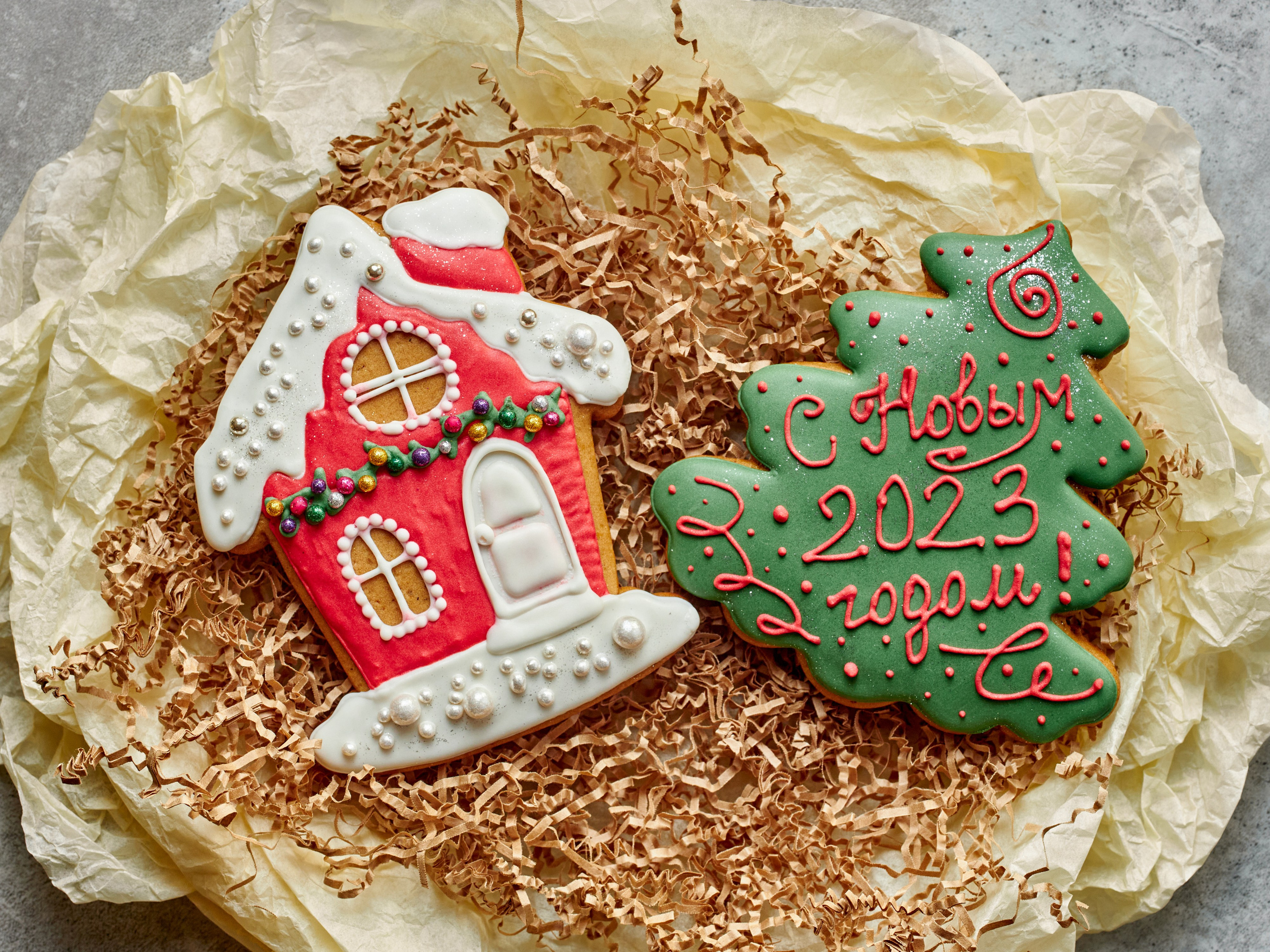 Новогодние имбирные пряники