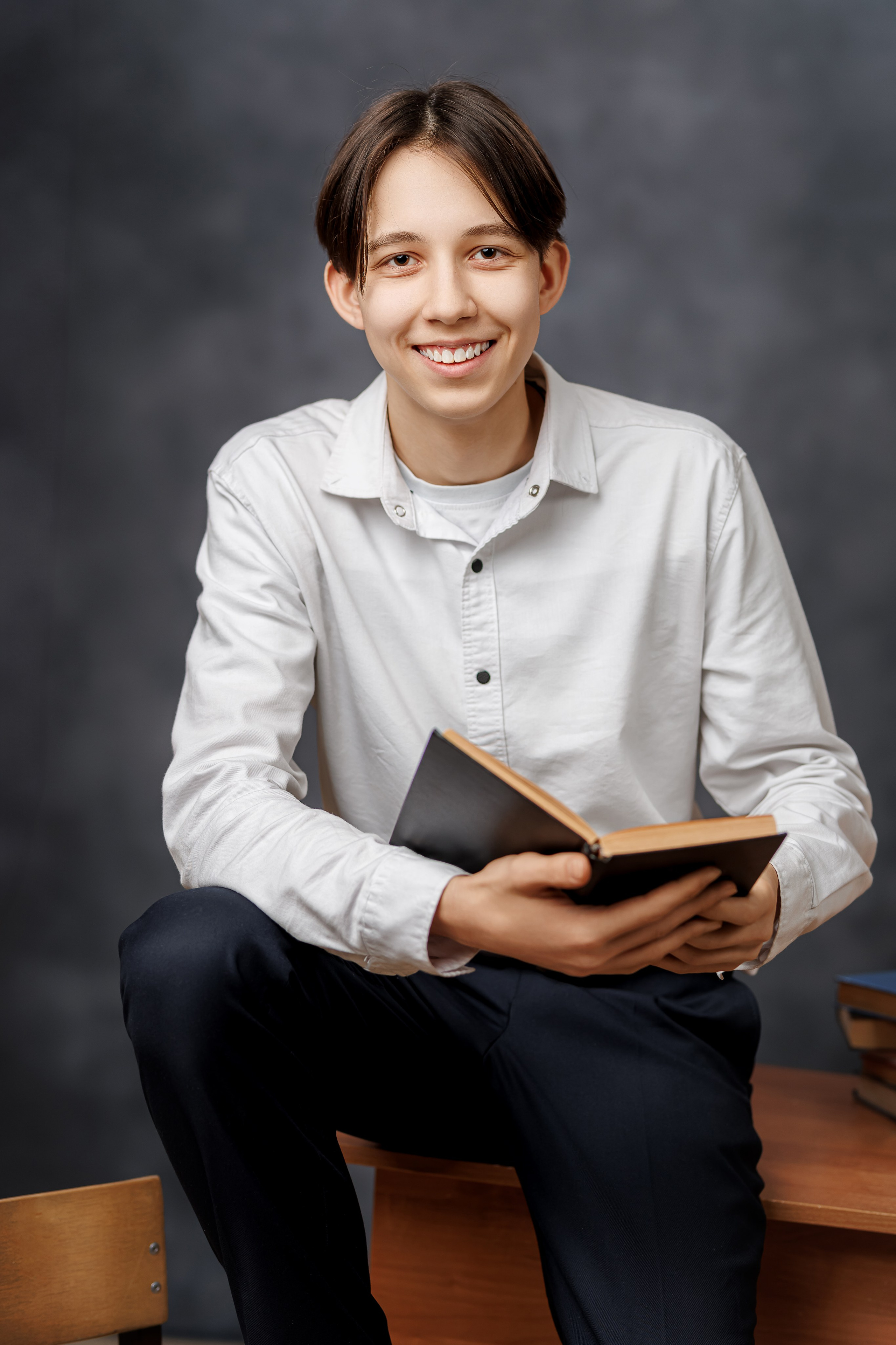 Портреты на однотонном фоне. Семейный и детский фотограф Комина Елена, Власиха, Одинцово