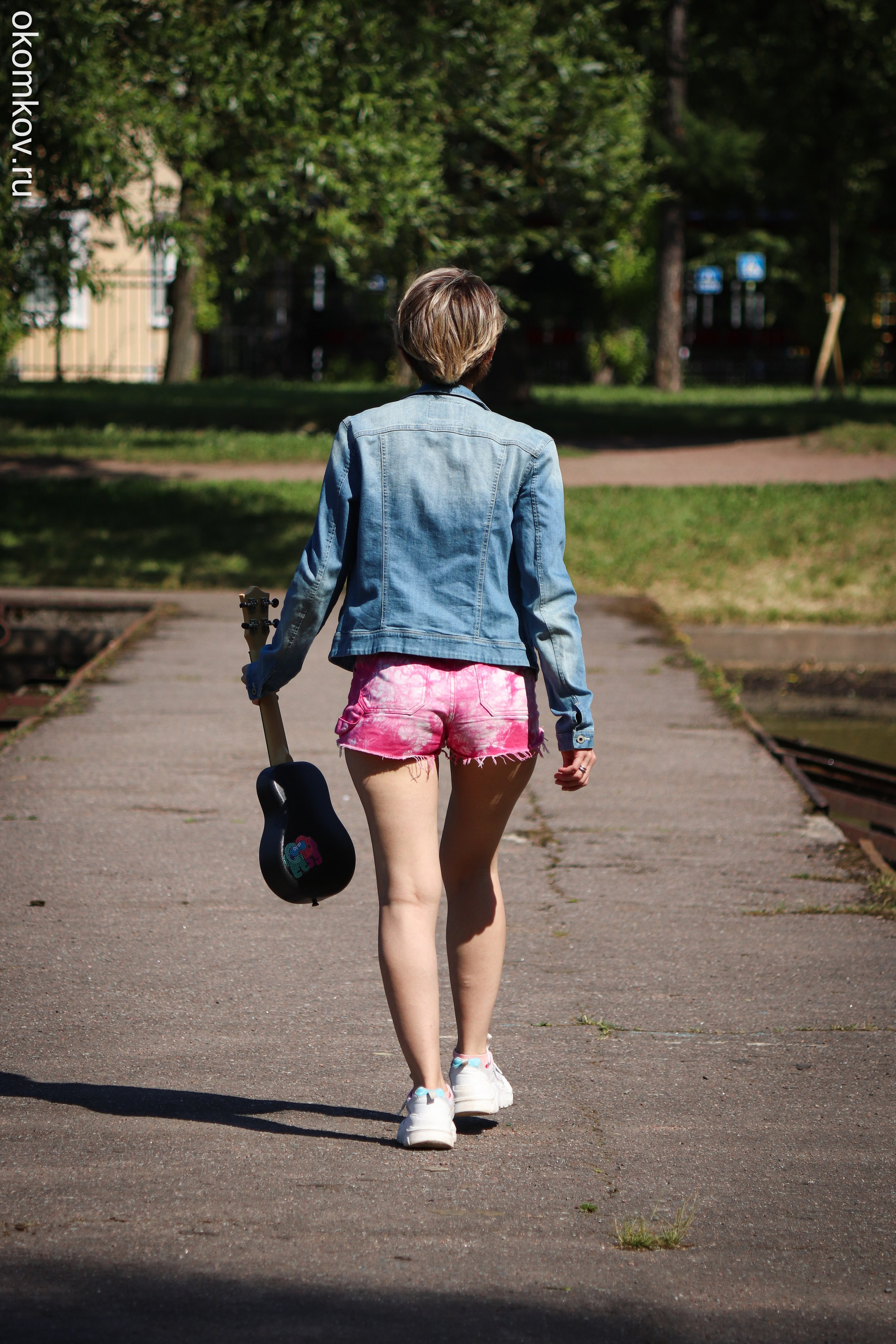 Показ образов на пирсе Московского парка Победы. Ивентный фотограф в Санкт-Петербурге Олег Комков