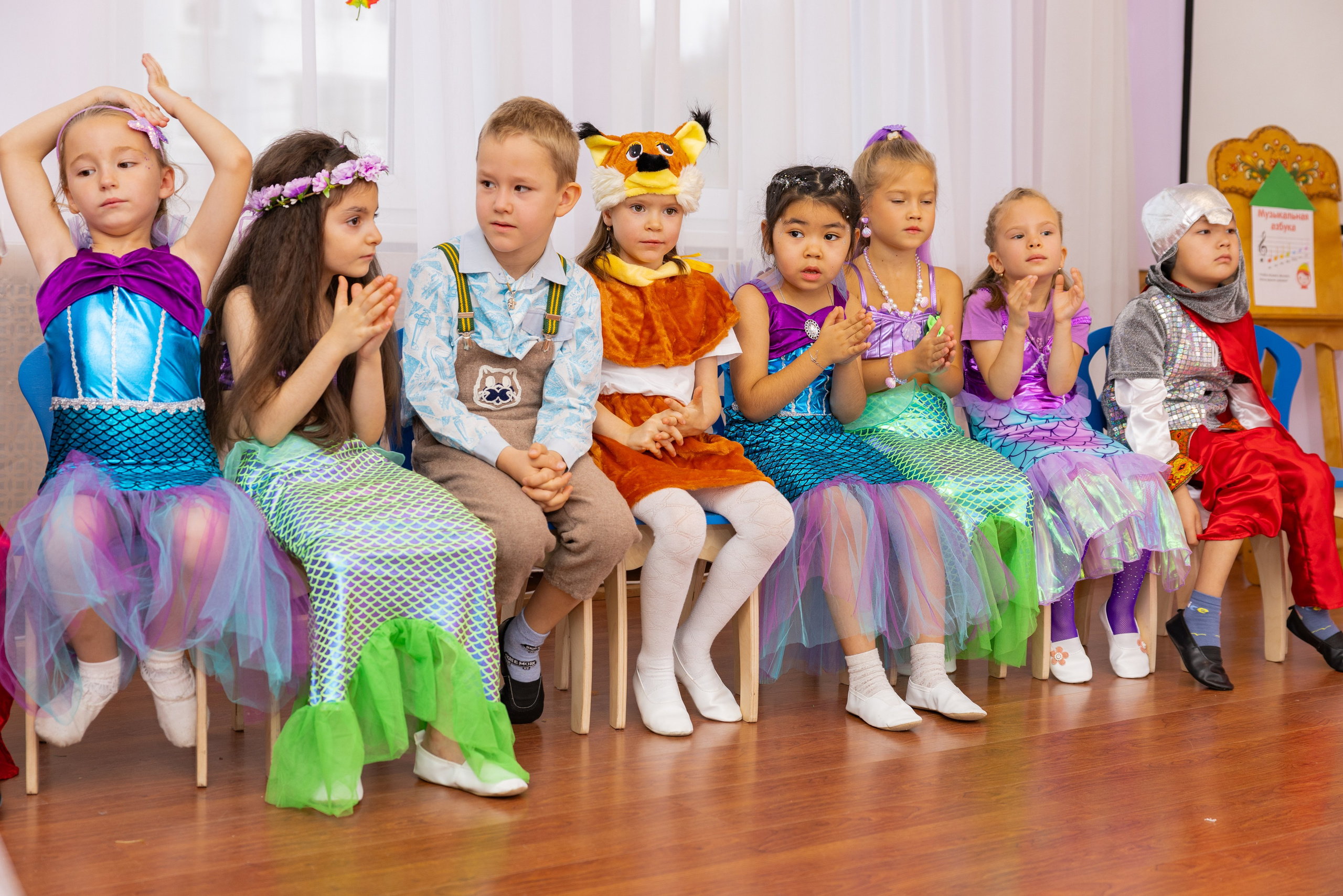 Фотосъёмка выпускного утренника в детском саду. Выпускные альбомы в Москве фотограф Алина Пащук