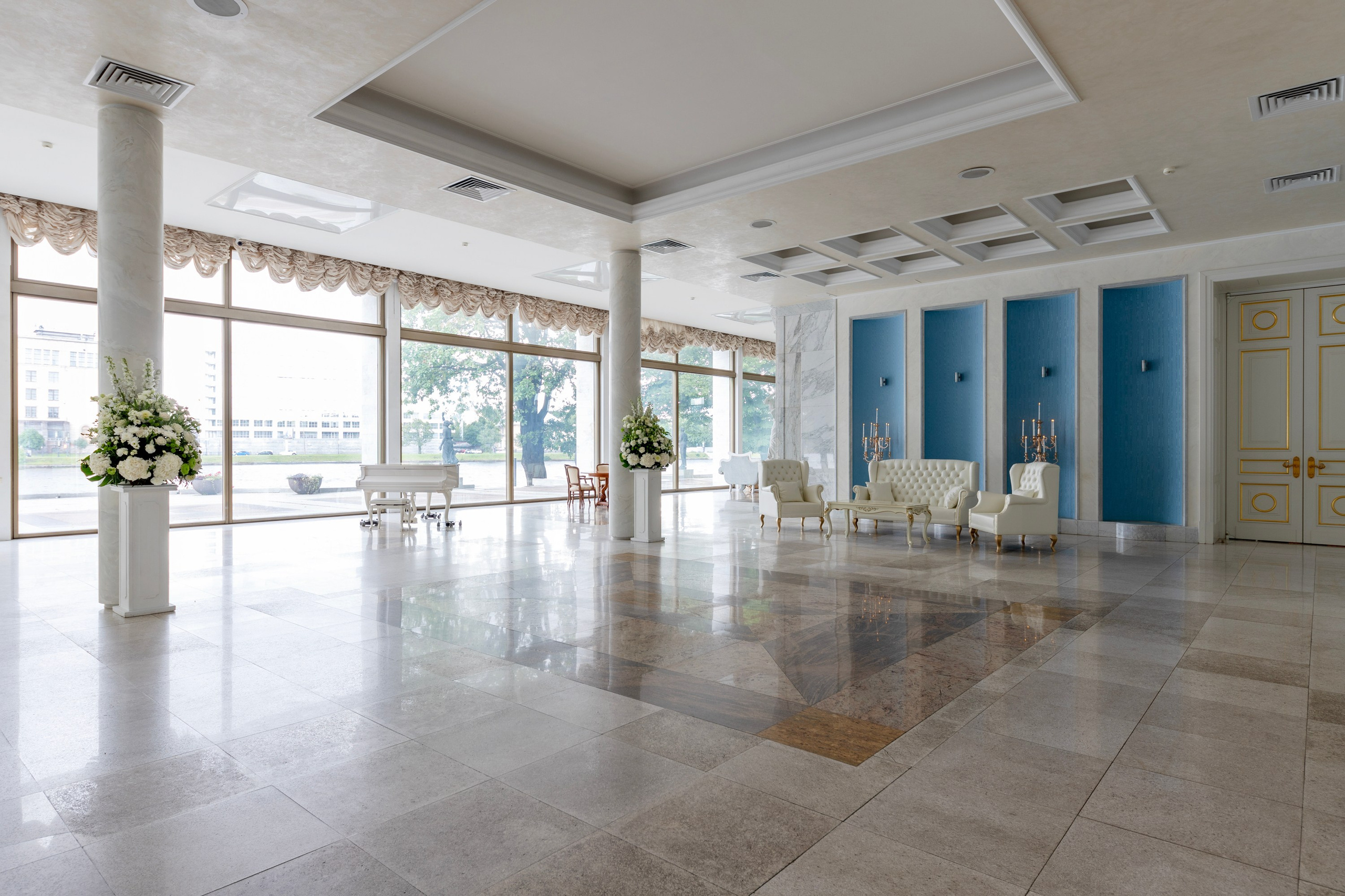 Государственная резиденция К-2 на набережной р. Малой Невки. Интерьерный фотограф в Санкт-Петербурге Екатерина Цыбулько