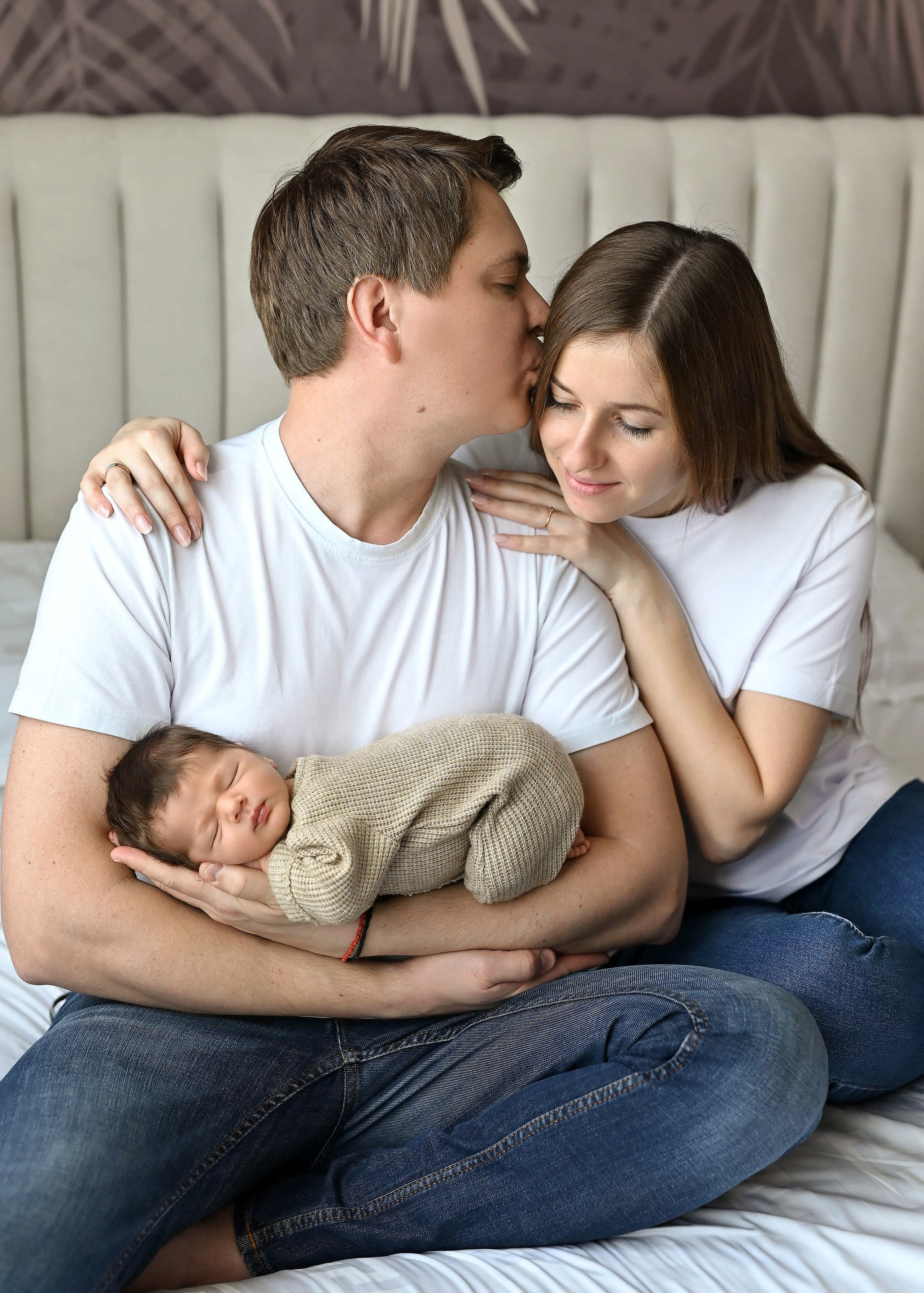 Лайфстайл с элементами ньюборн. Фотограф новорождённых малышей в Краснодаре Татьяна Нагорная