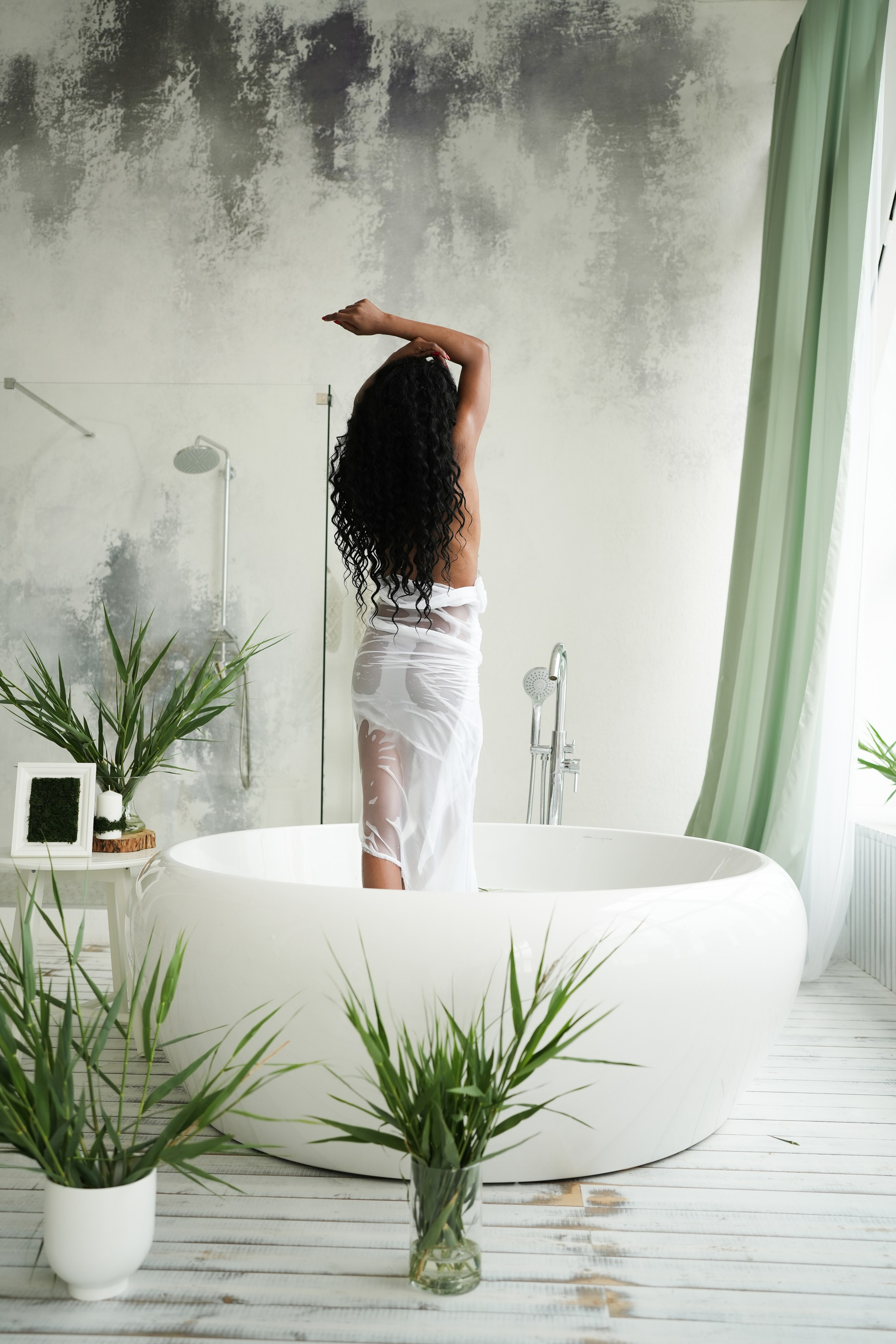 Оазис в ванной. Индивидуальный фотограф в Красноярске