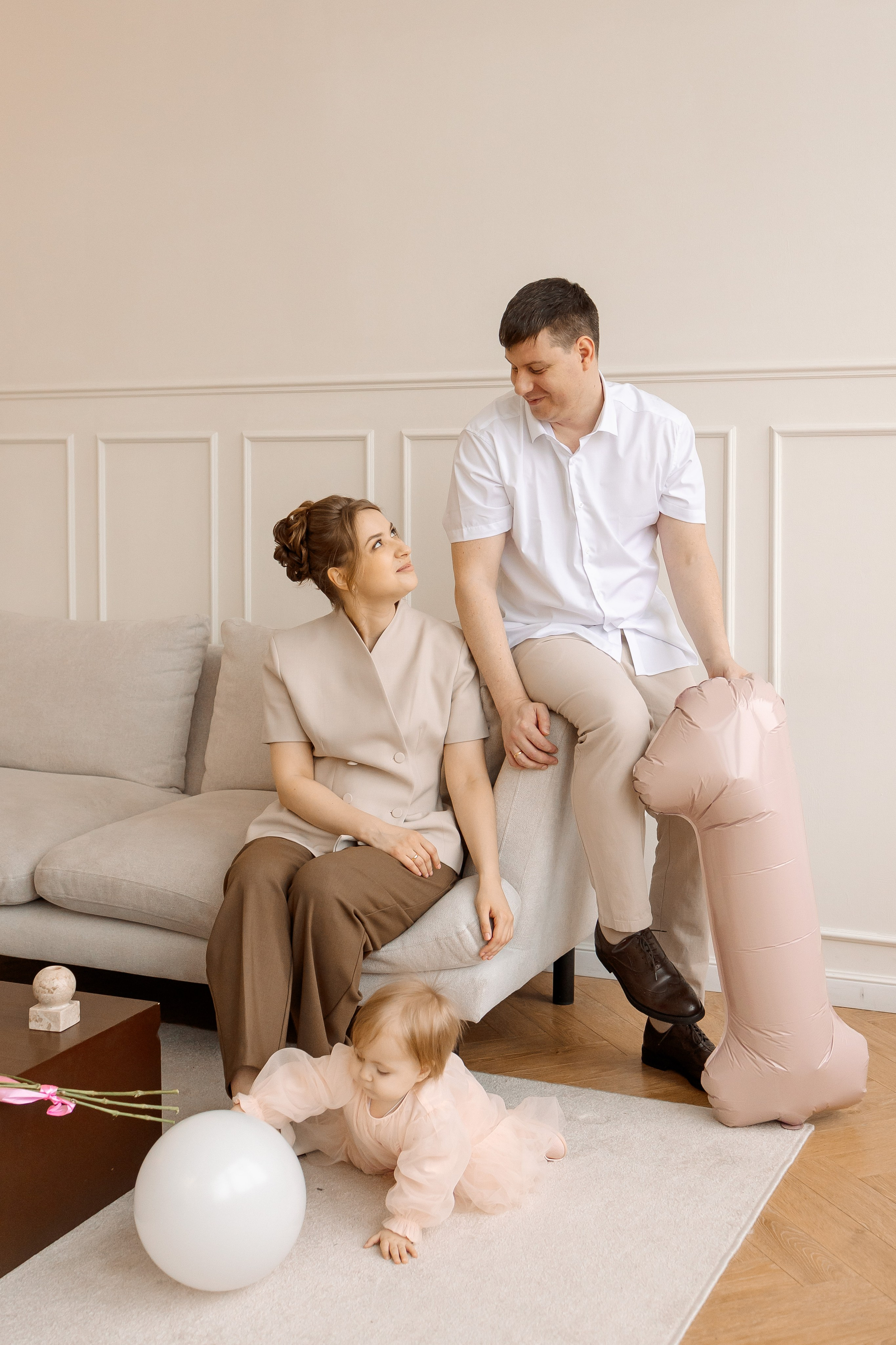 Первый тортик. Семейный Фотограф в Москве Евгения Симоненко