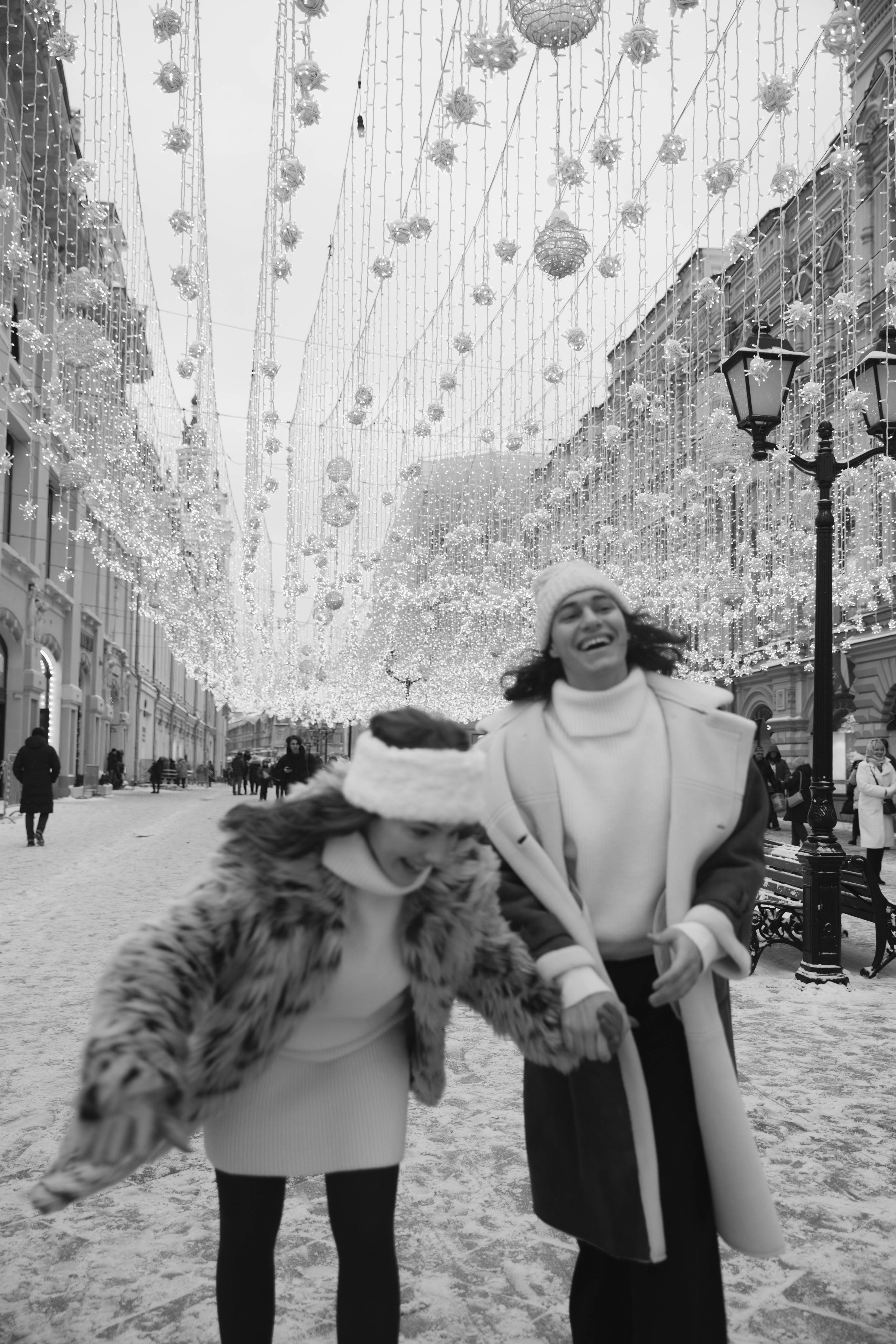 Зимняя история любви. Фотограф индивидуальных женских портретов и LOVEstory в Москве