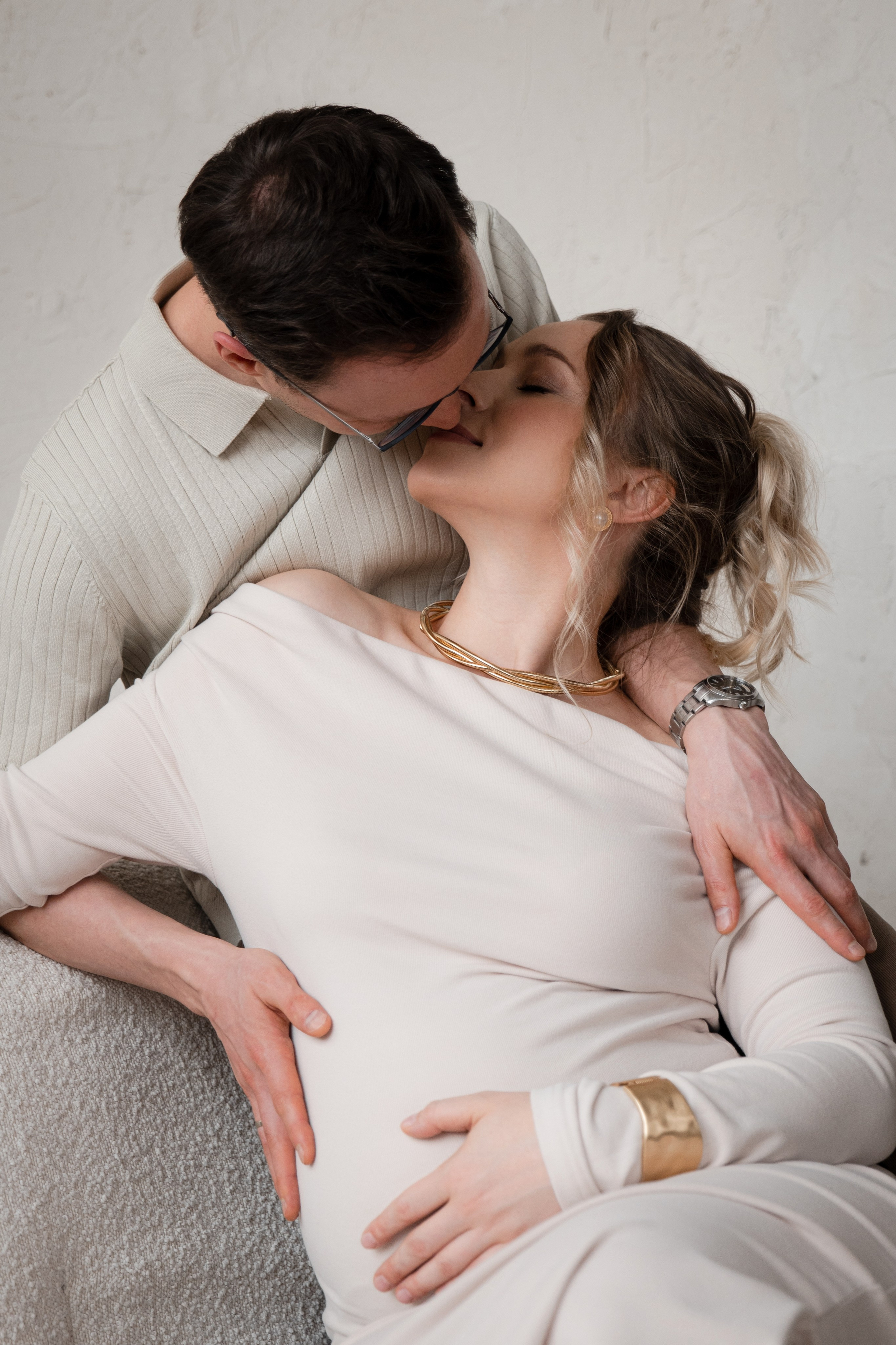 Семейная фотосессия в студии. Портретный и репортажный фотограф в Сочи Рамодина Юлия