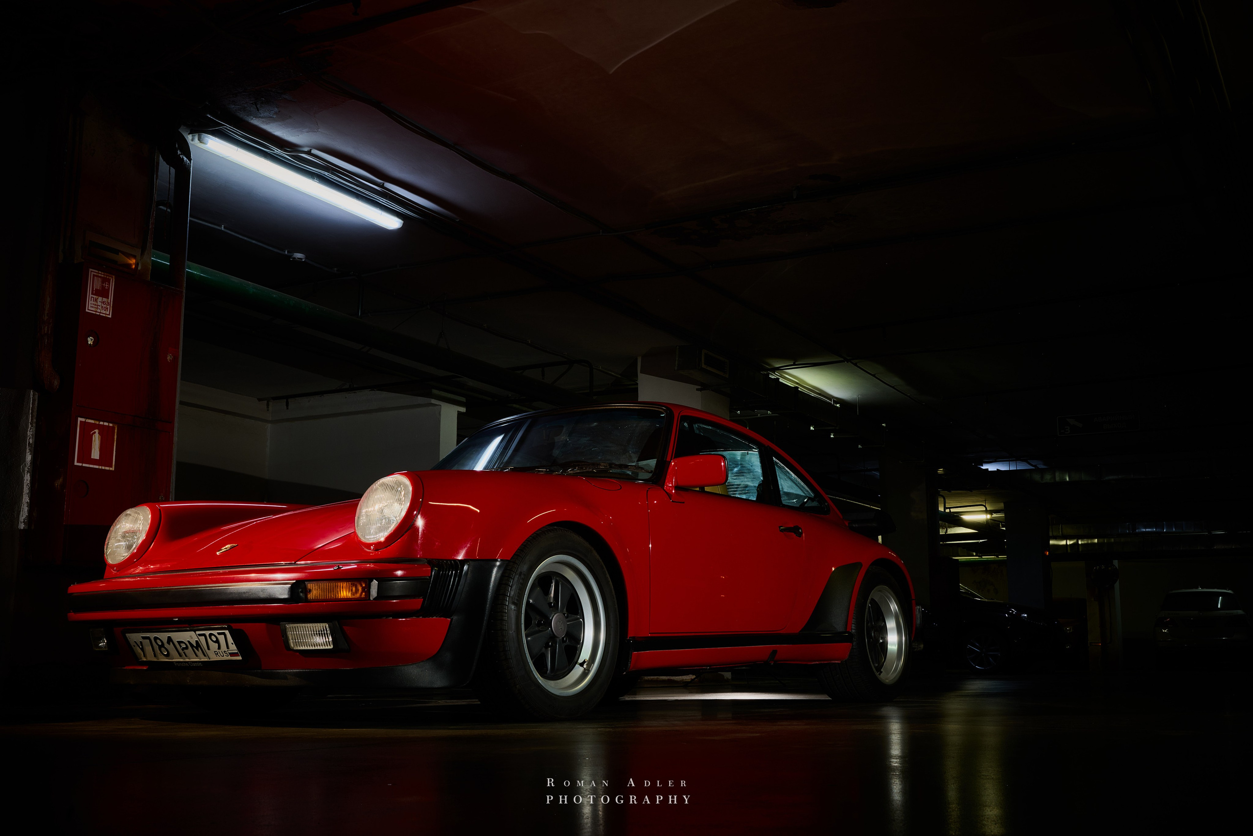 Porsche 911 Turbo. Фотограф Роман Адлер