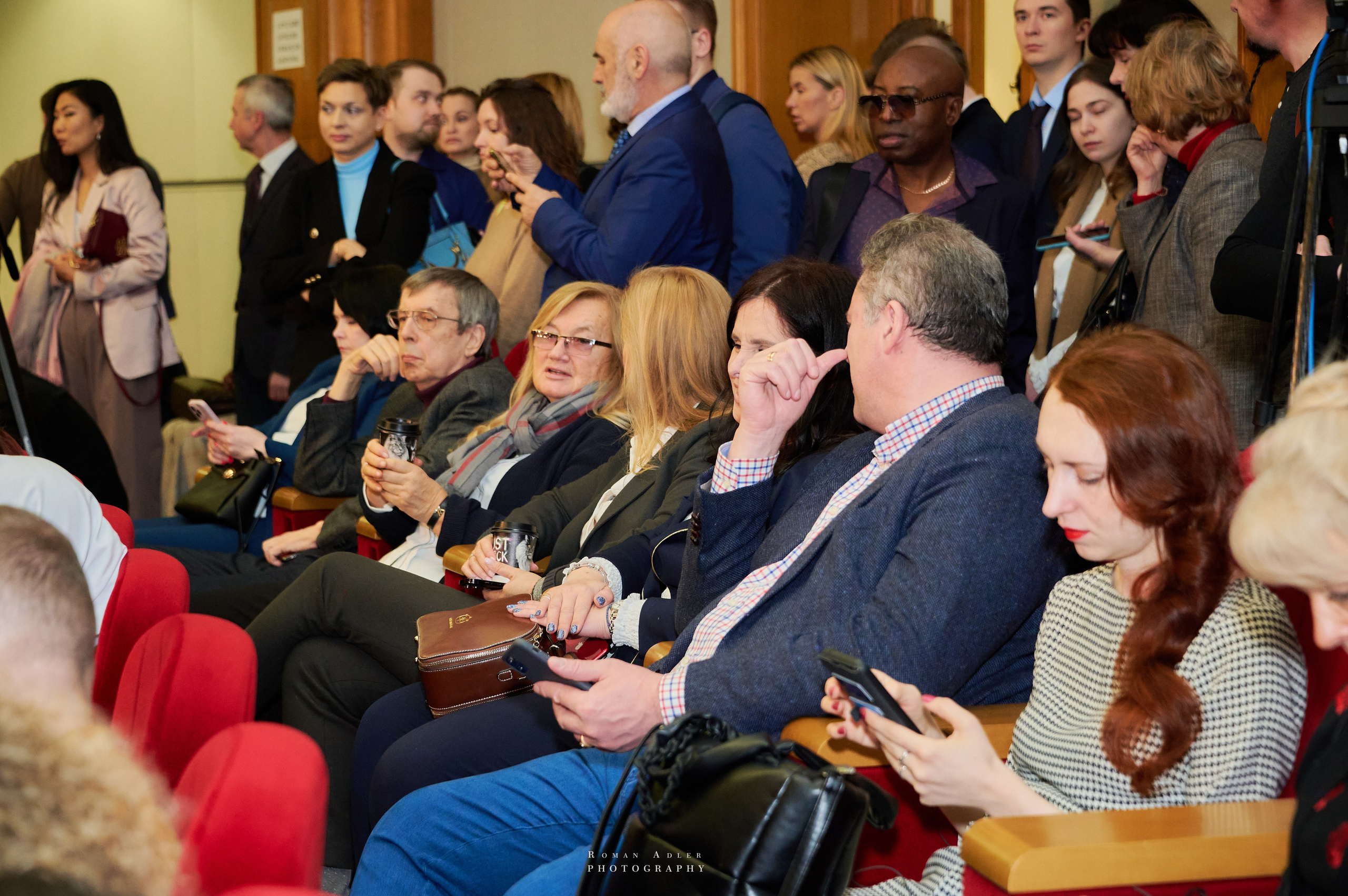 Презентация киноленты «Black to USSR». Фотограф Роман Адлер