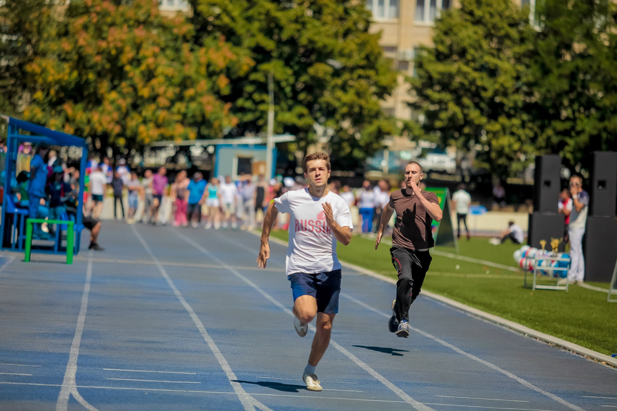 День Физкульт. Максим Матвийченко и Виктория Басова профессионалы своего дела