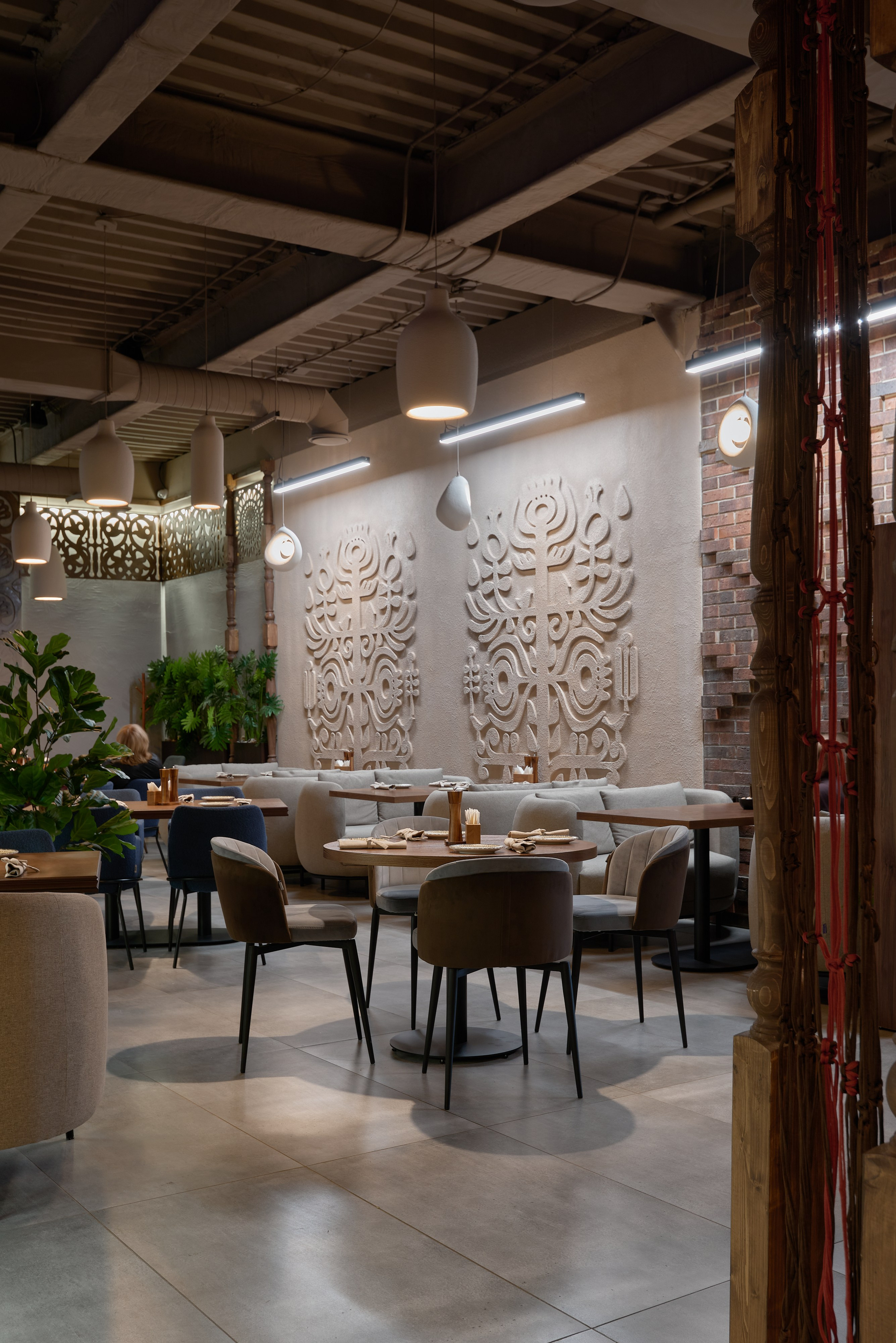 Ресторан Любимый грузинский, Магнитогорск. Абросимов Лев интерьерный и архитектурный фотограф