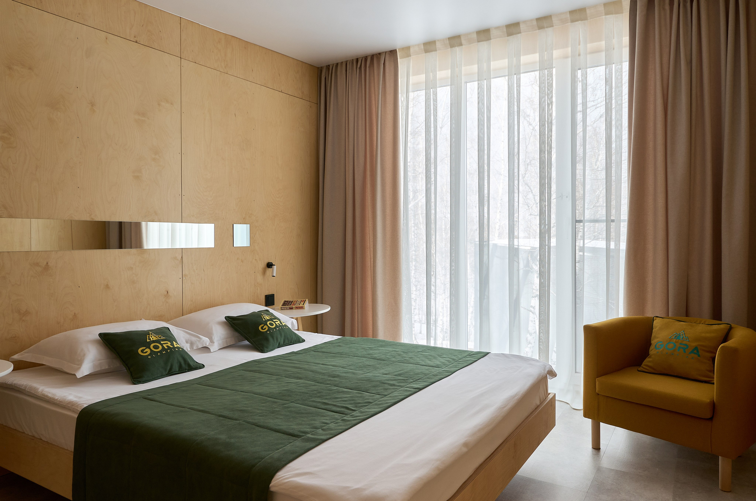 Глэмпинг Гора. Абросимов Лев интерьерный и архитектурный фотограф