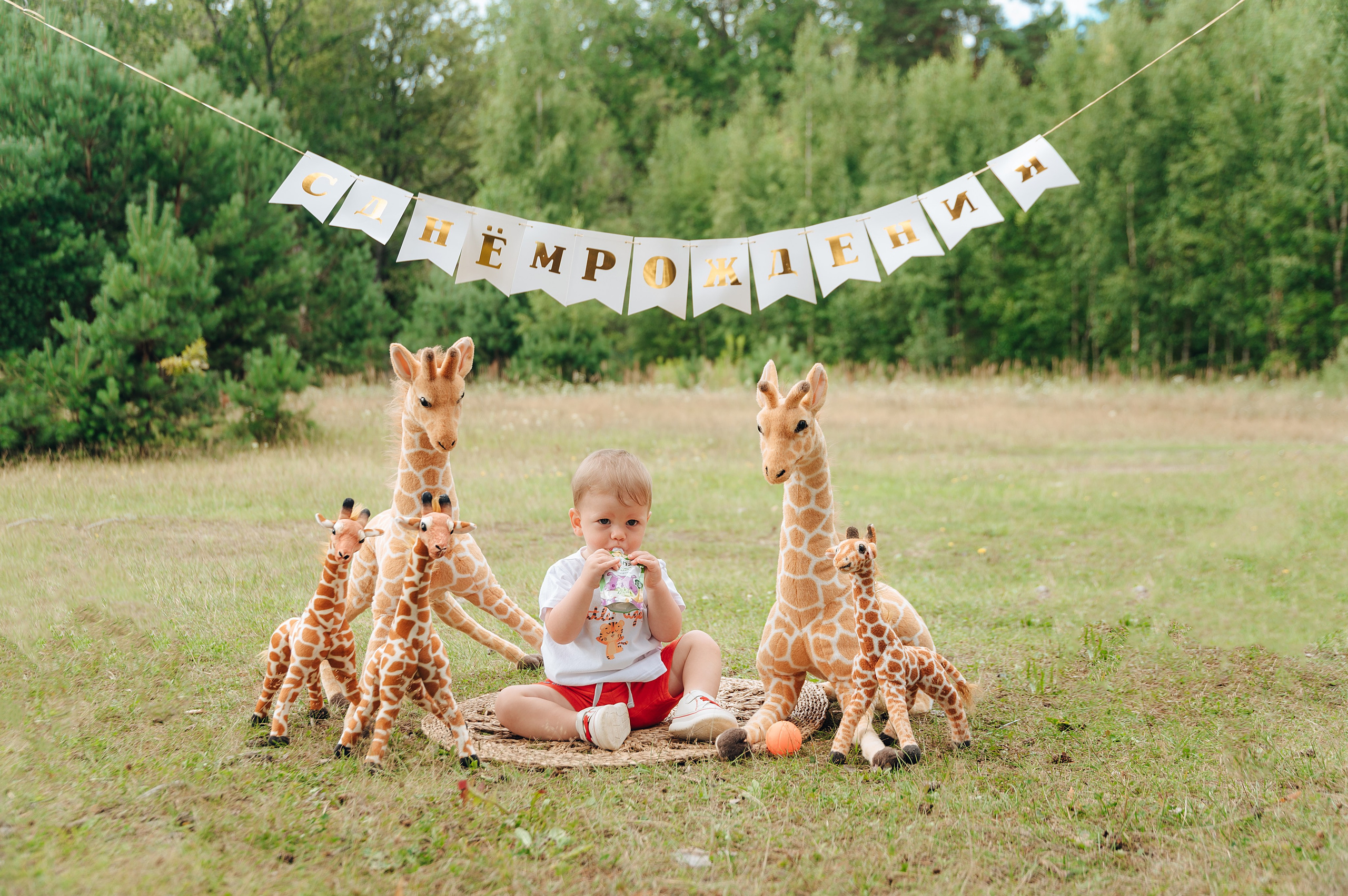 С днем рождения, малыш. Детский и семейный фотограф Катерина Мишина
