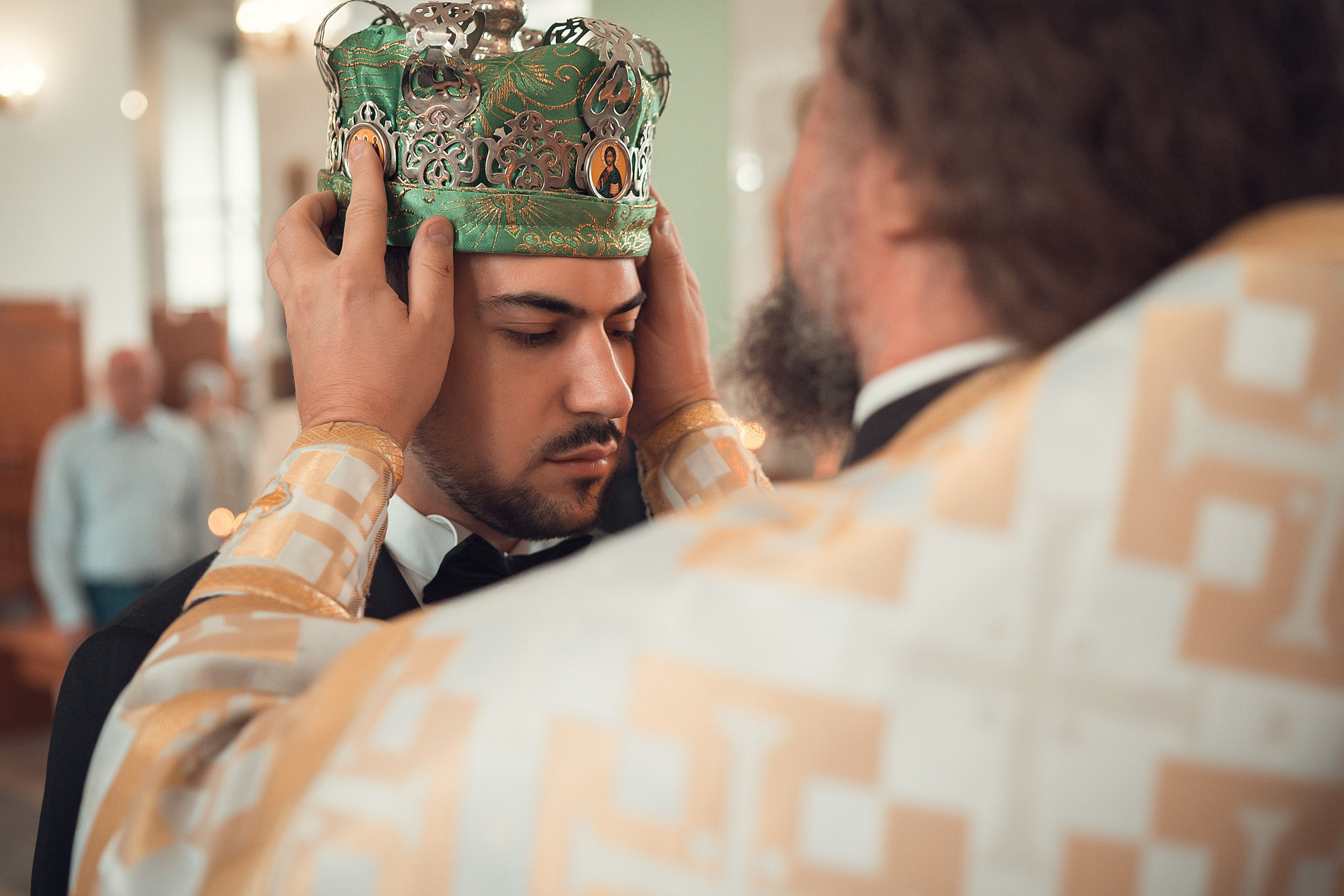 Таинство Венчания Ивана и Полины Храм Феодора Тирона. Фотограф на Крещение и Венчание в Красноярске Рамазанова Юлия