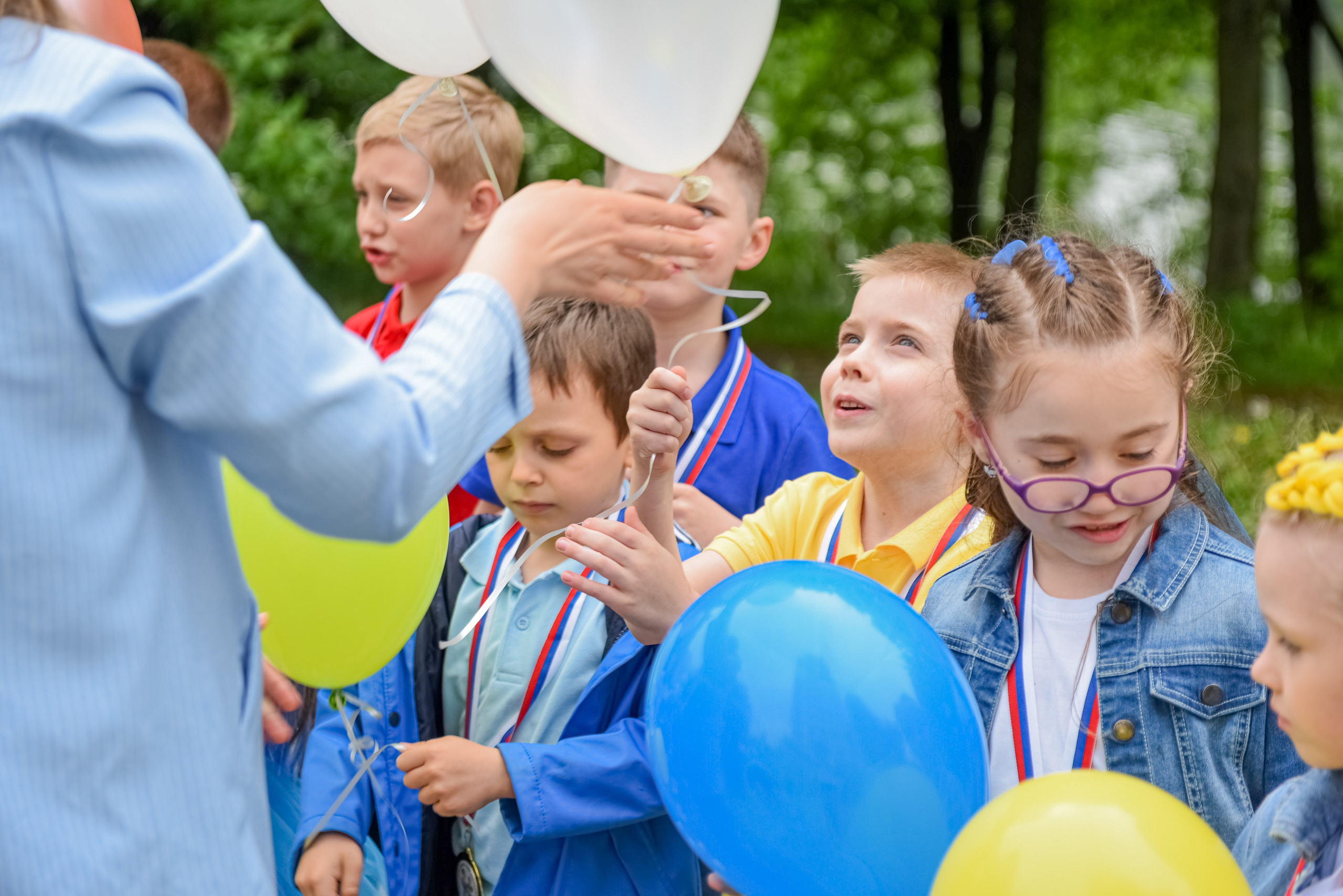 Выпускной из детского сада «Полянка», Балашиха. Свадебный и семейный фотограф Екатерина Пушан. Москва, Балашиха, Железнодорожный, Солнечногорск