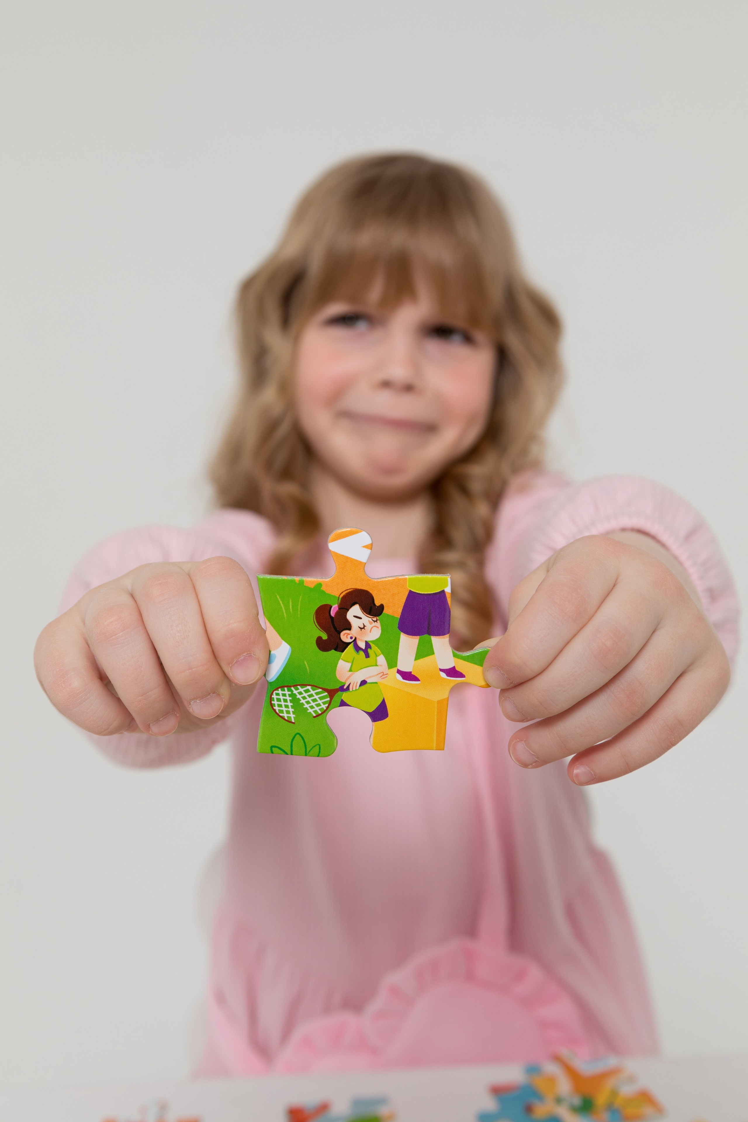 Имиджевая и каталожная съёмка для бренда детских пазлов. Детский и контент фотограф Надя Волкова Санкт-Петербург