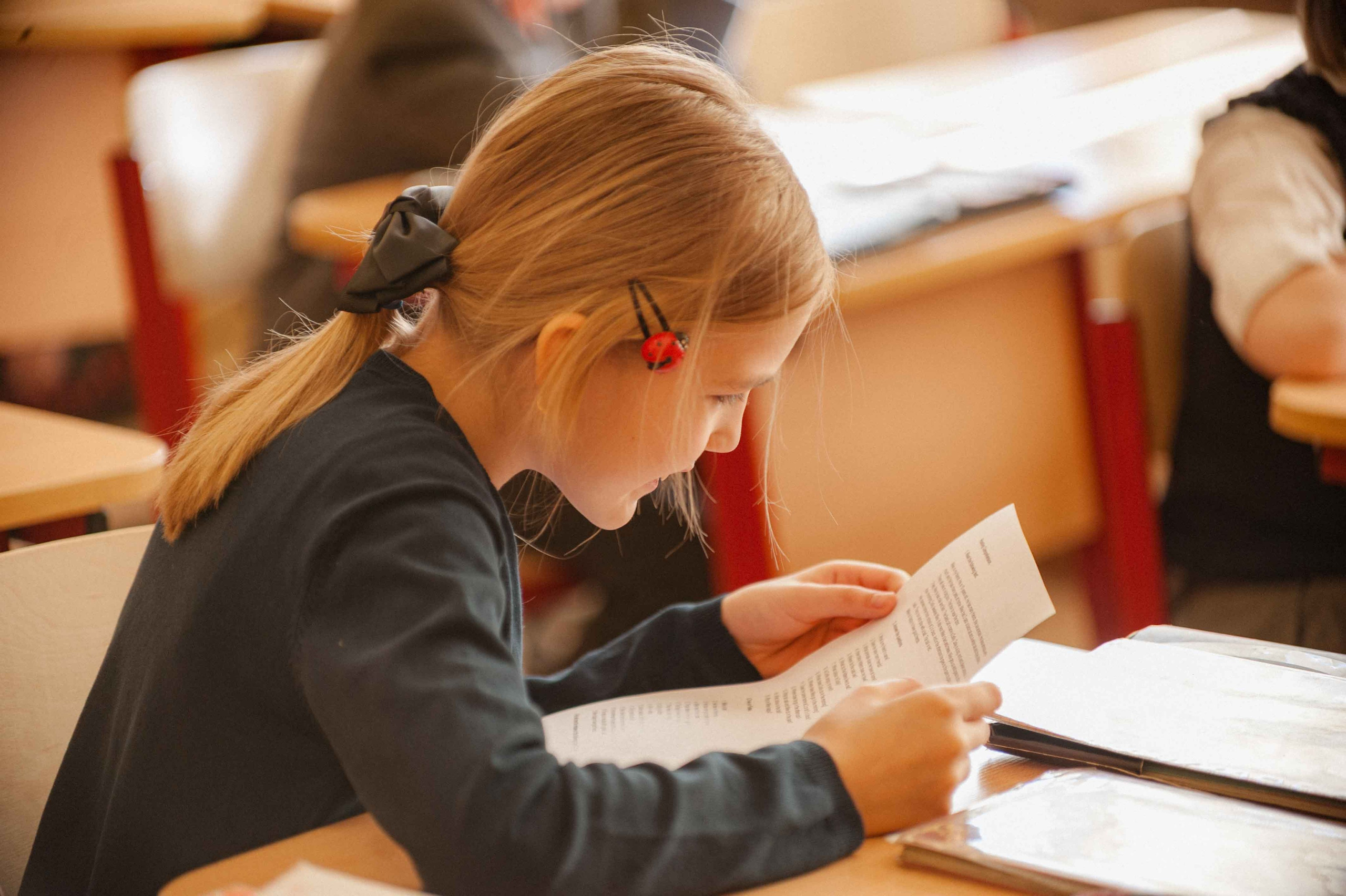 4 класс на уроке, школа 26, Москва, 2013 год. Фотограф и видеограф в Москве и Абу Даби Мария Кулагина