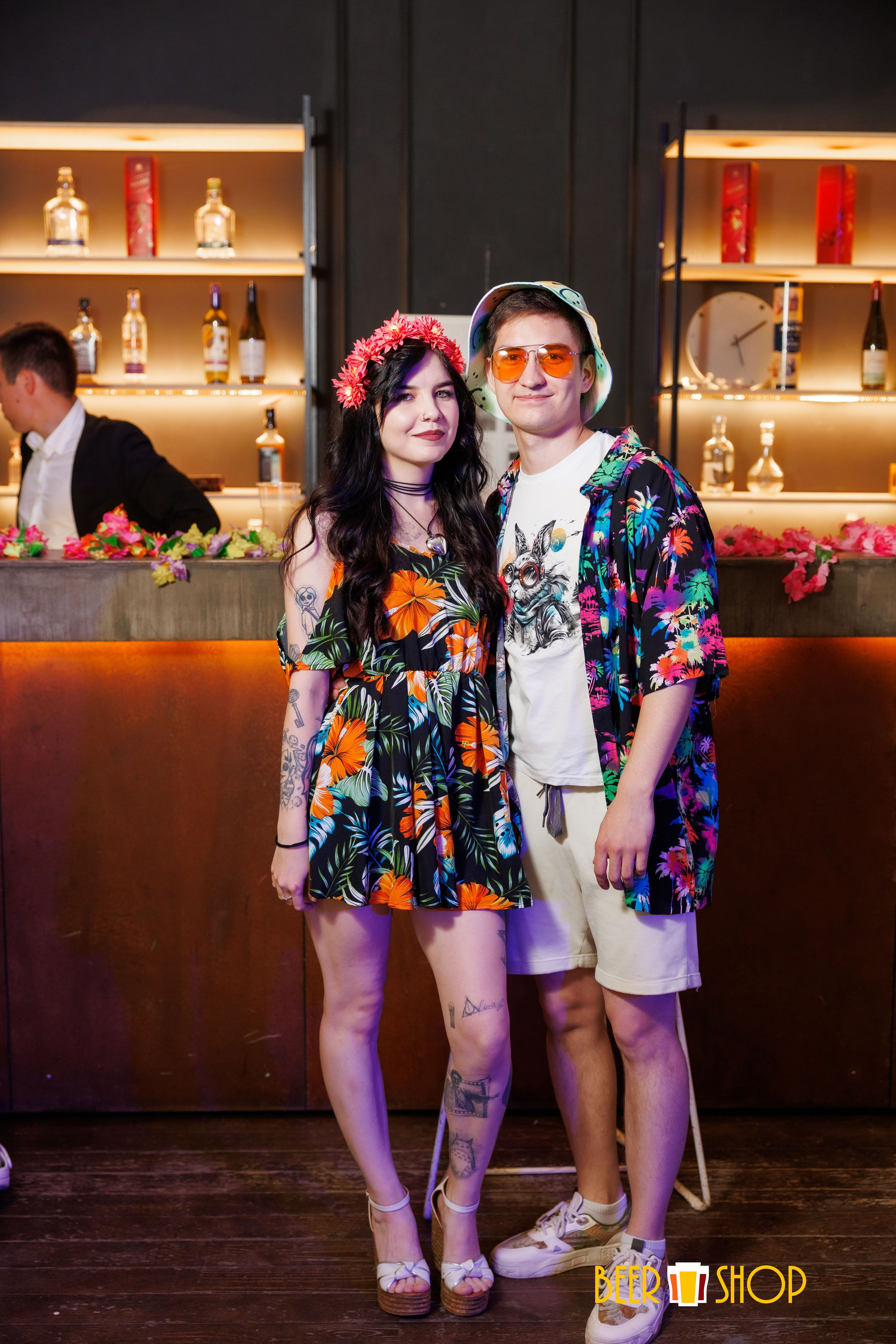 Гавайская вечеринка (Медиапорт). Свадебный фотограф и контент фотограф в Казани Малыгина Елена