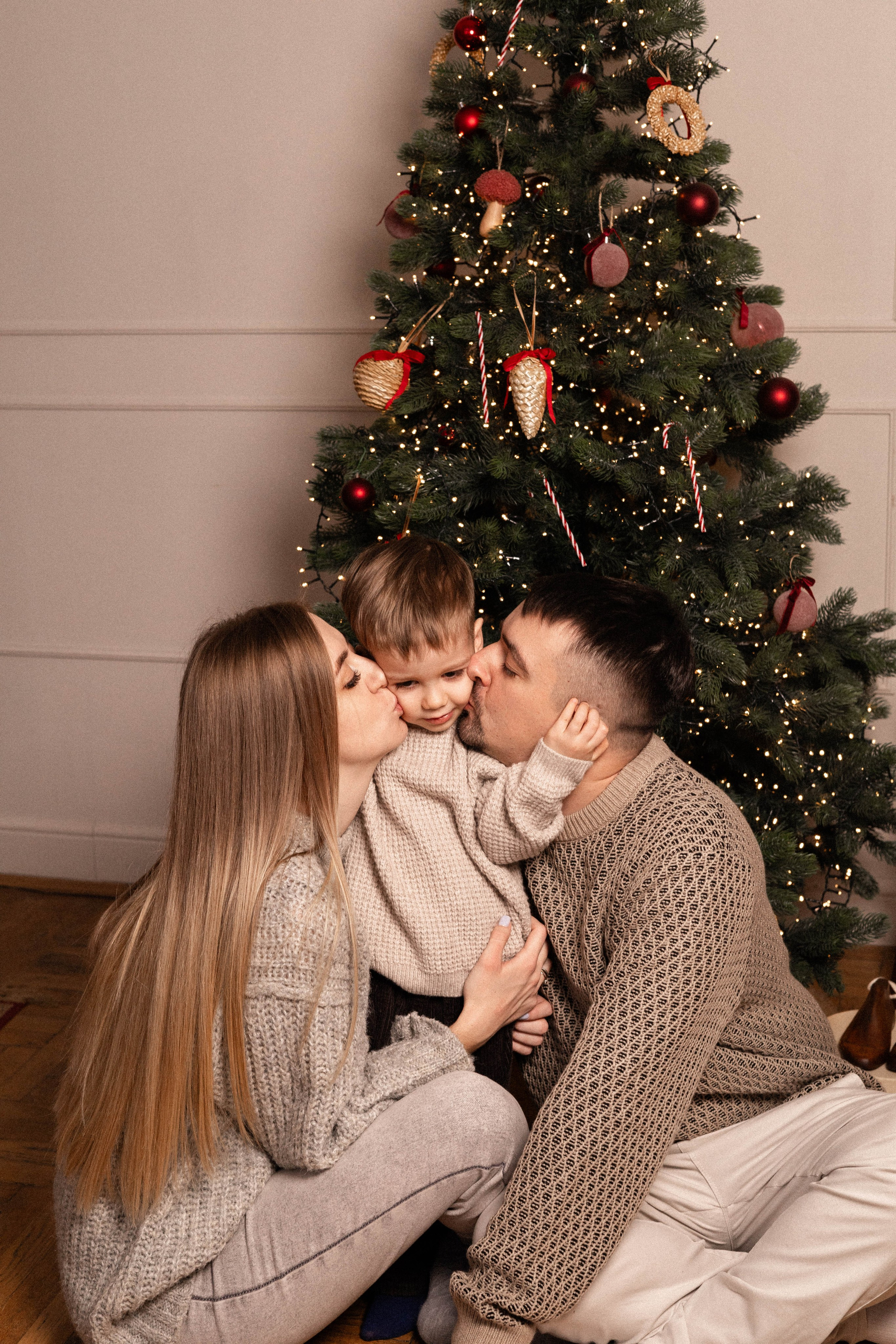 Рождественская семейная история. Свадебный и портретный фотограф Соломко Диана
