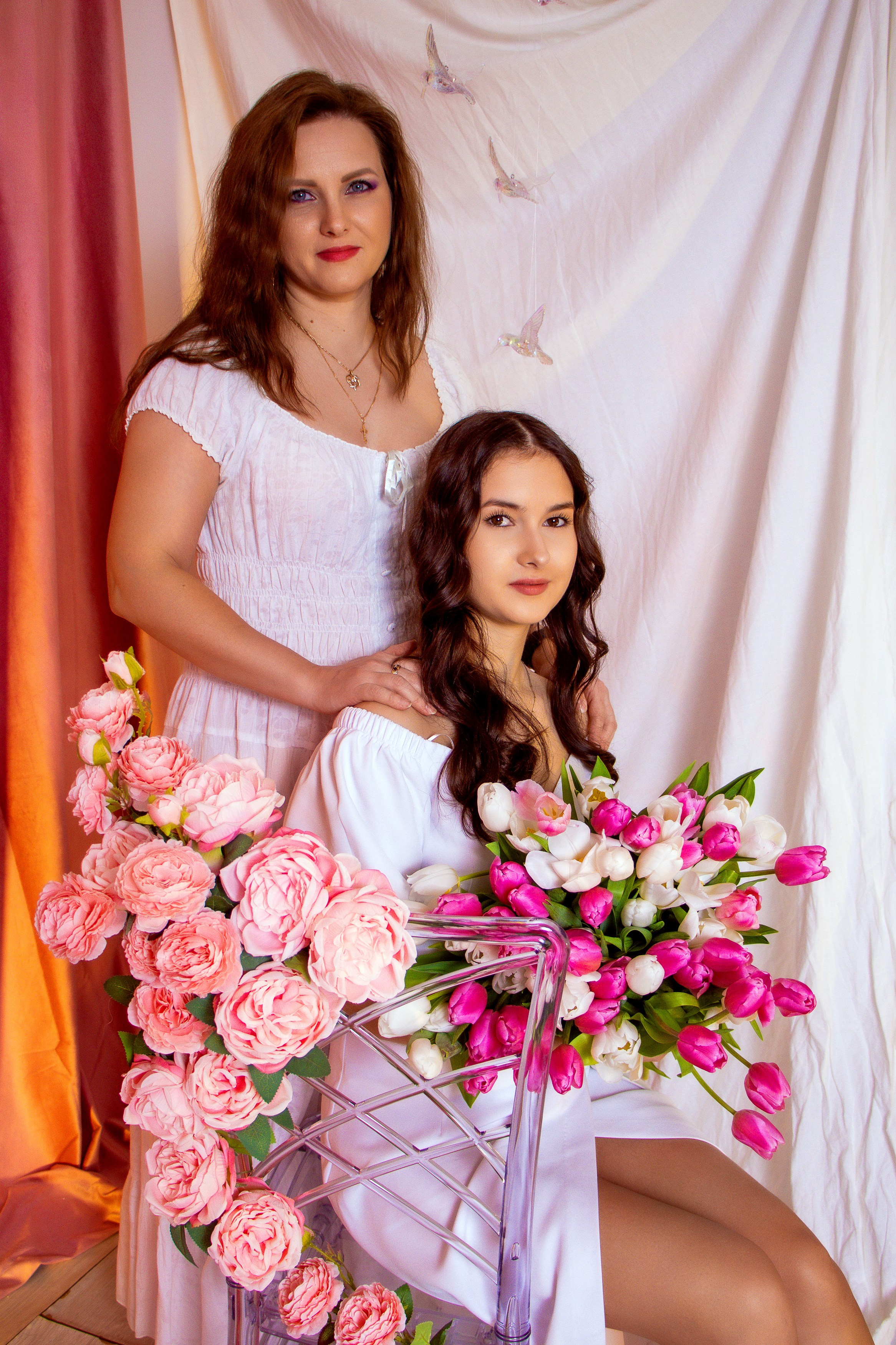 Семейная с тюльпанами. Фотограф Татьяна Матрос