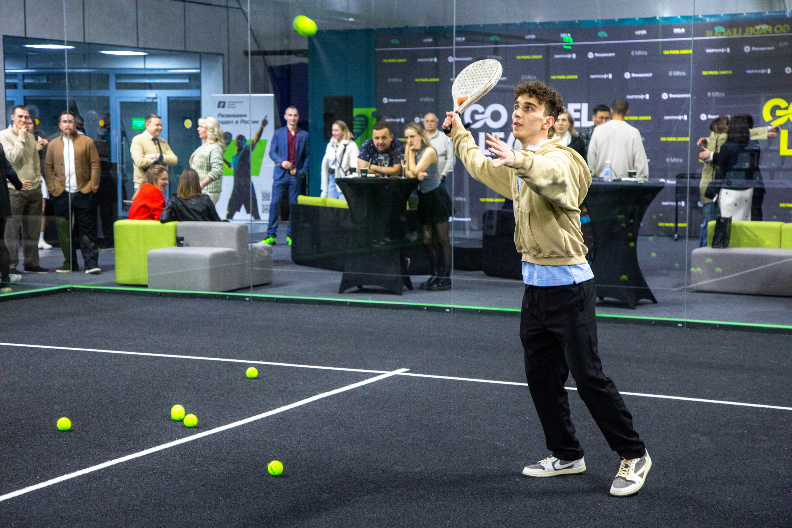 GoPadel открытие. GoPadel League галерея