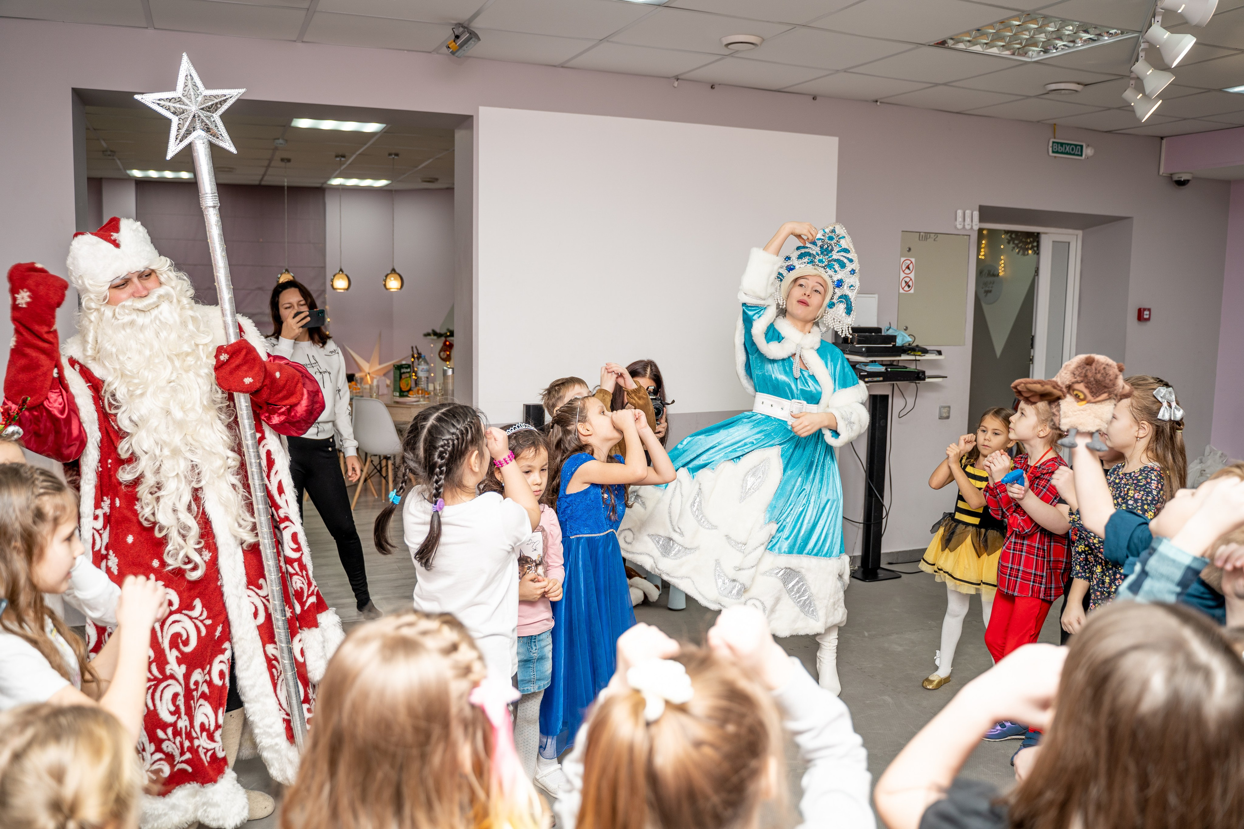 1 гимназия Новогодний утренник. Свадебный и репортажный фотограф в Уфе| Осетрова Ольга
