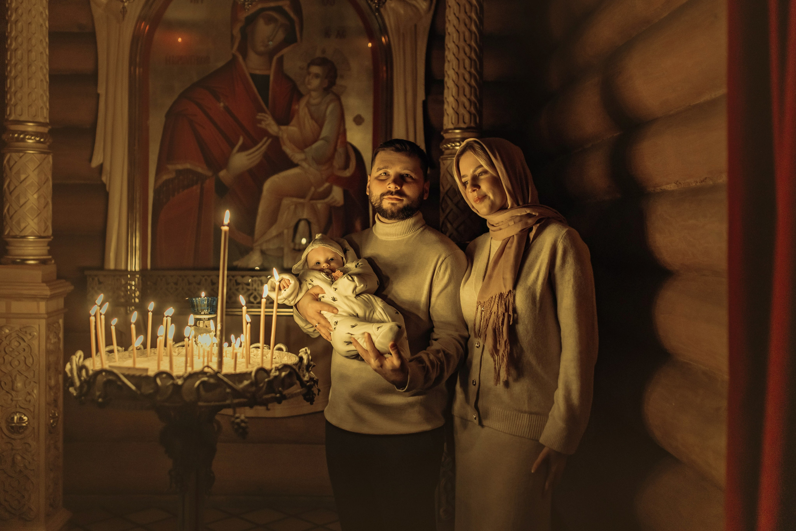 Крещение Эмилии, храм Святой Троицы, ноябрь 25