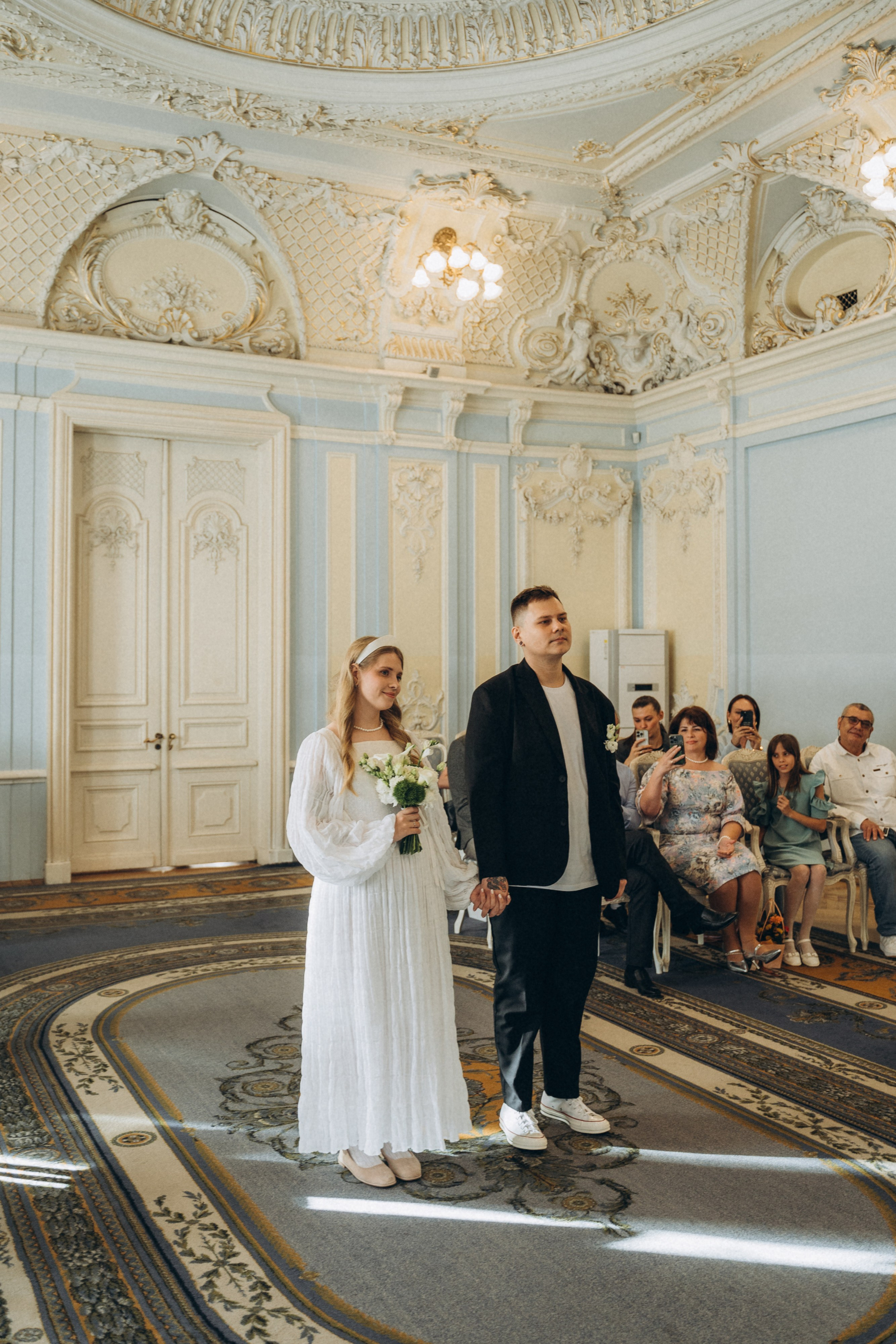 Любовь во 2-м Дворце Бракосочетания. Фотограф в Санкт-Петербурге — Лучина Екатерина