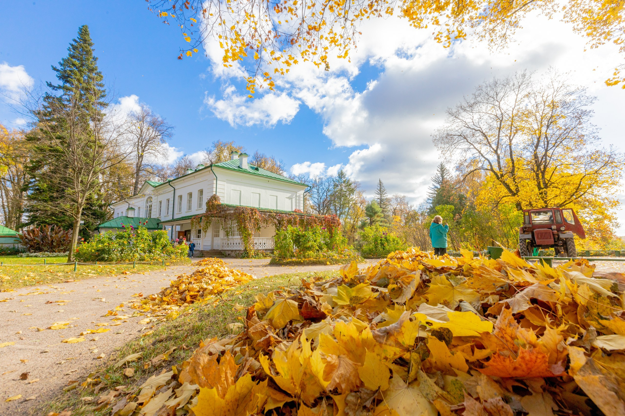 Золотая осень в Ясной Поляне. Фотограф в Туле Крупский АнДРей. Фотостудия «КАДР71» в Туле