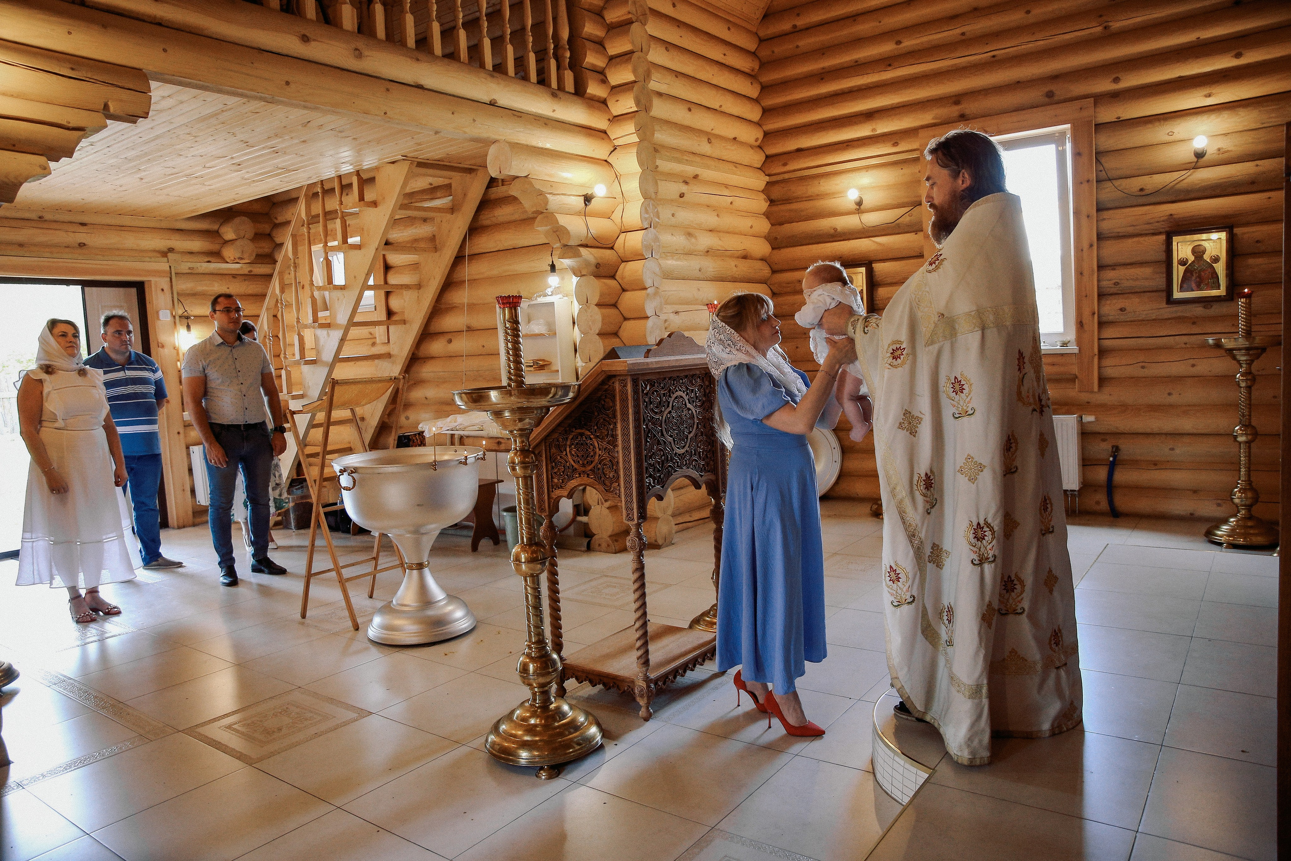 Таинство Крещения. Профессиональный фотограф в Подольске Елена Локтионова