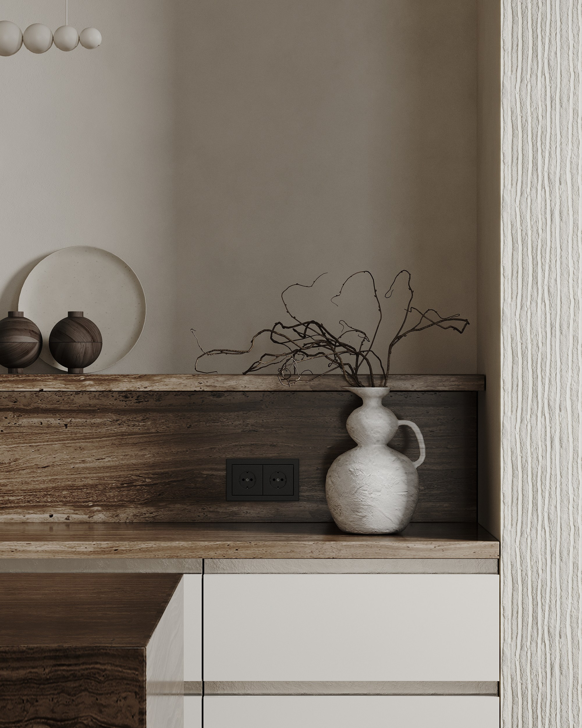 Кухня-гостиная. 3d визуализатор Валерия Романова