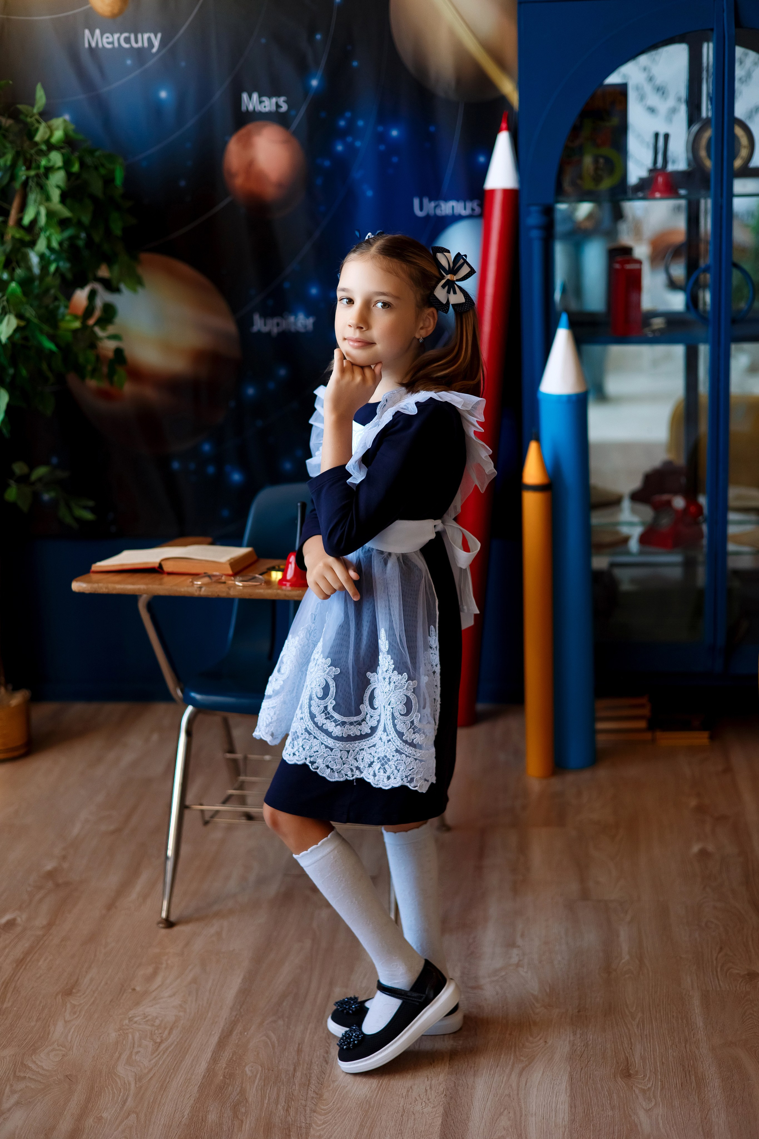 4 класс фотосессия в фотостудии. Фотограф Любовь Корниенко, Примоский край