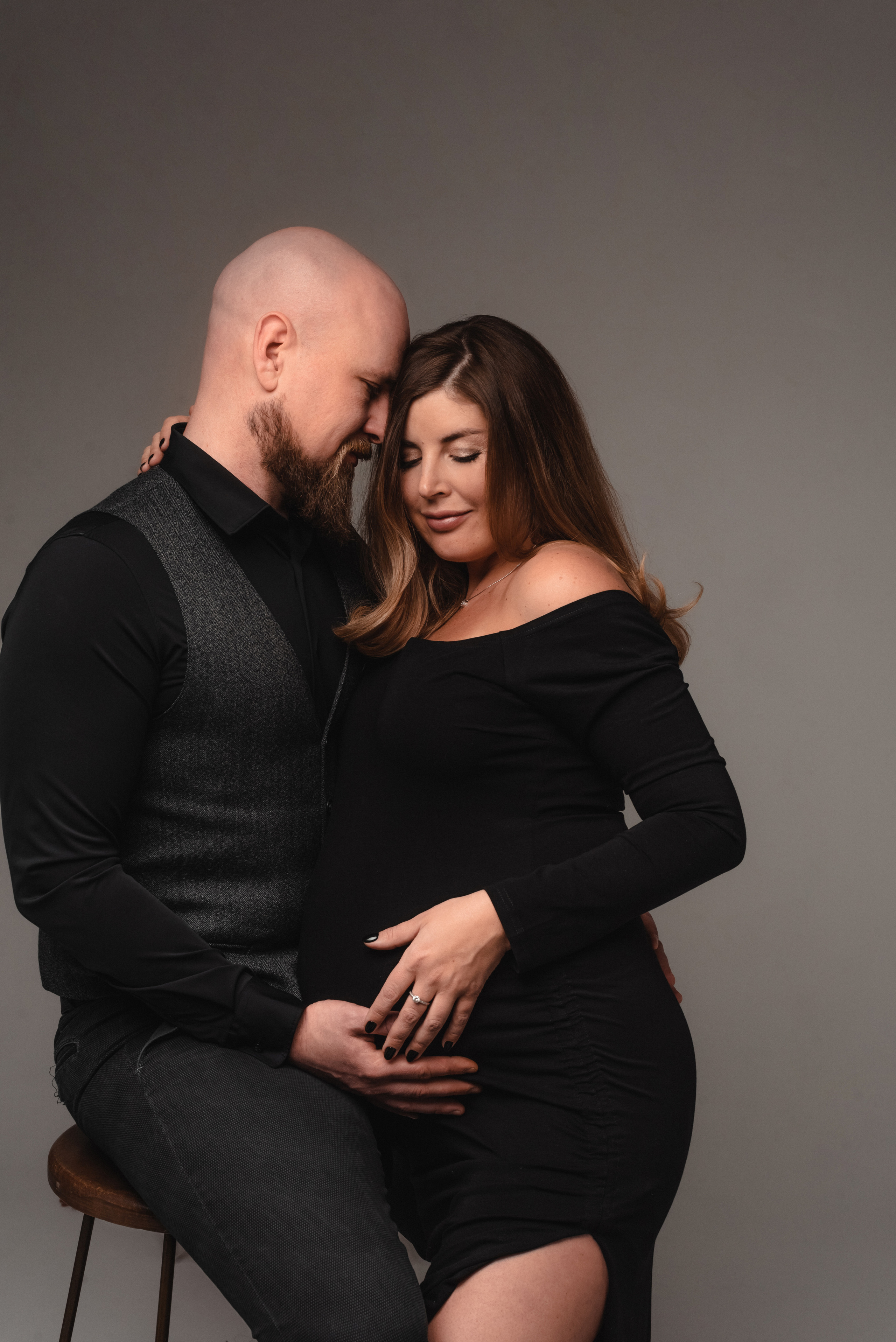 Семейная фотосессия в студии. Фотограф Юлия Кондратьева