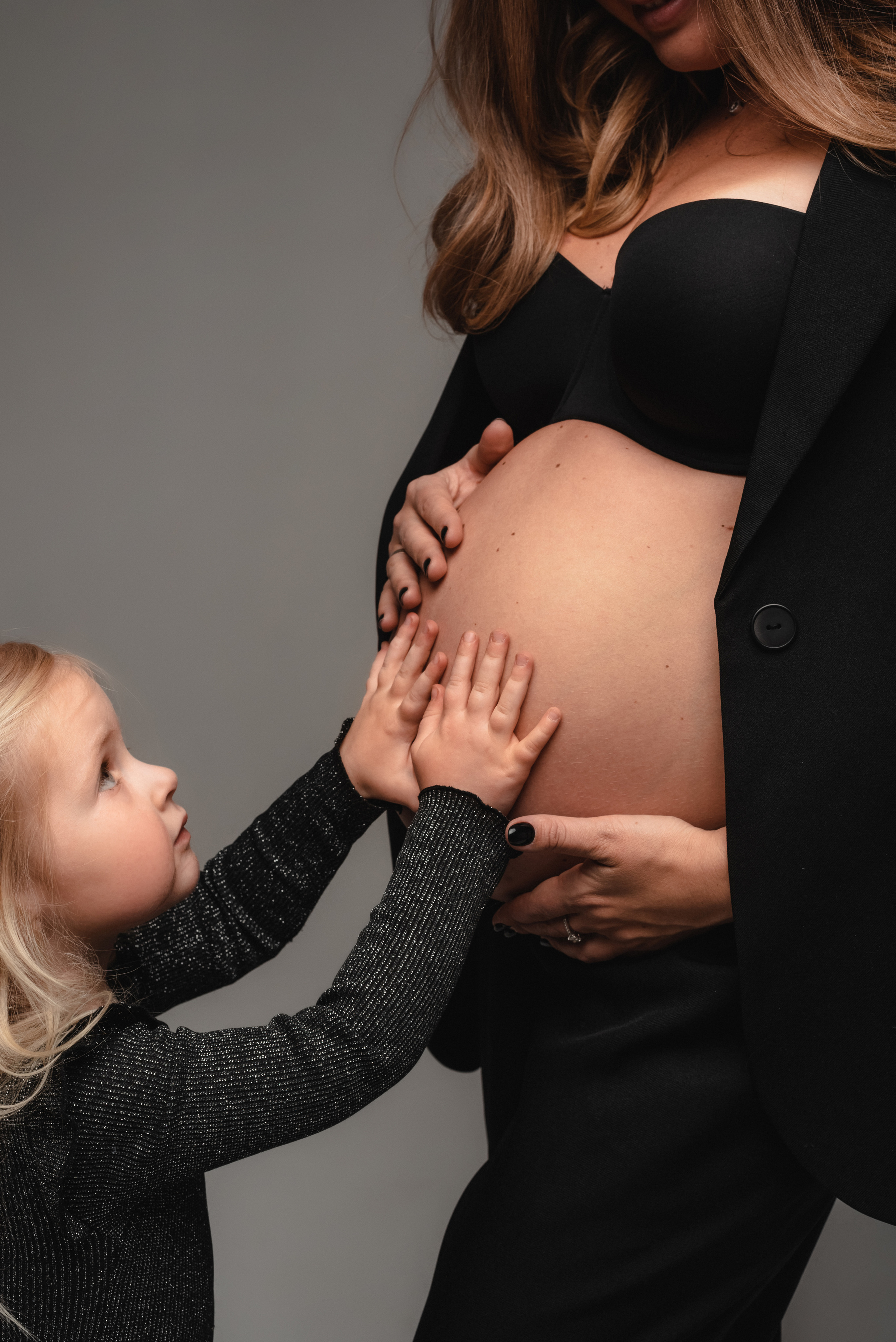 Семейная фотосессия в студии. Фотограф Юлия Кондратьева