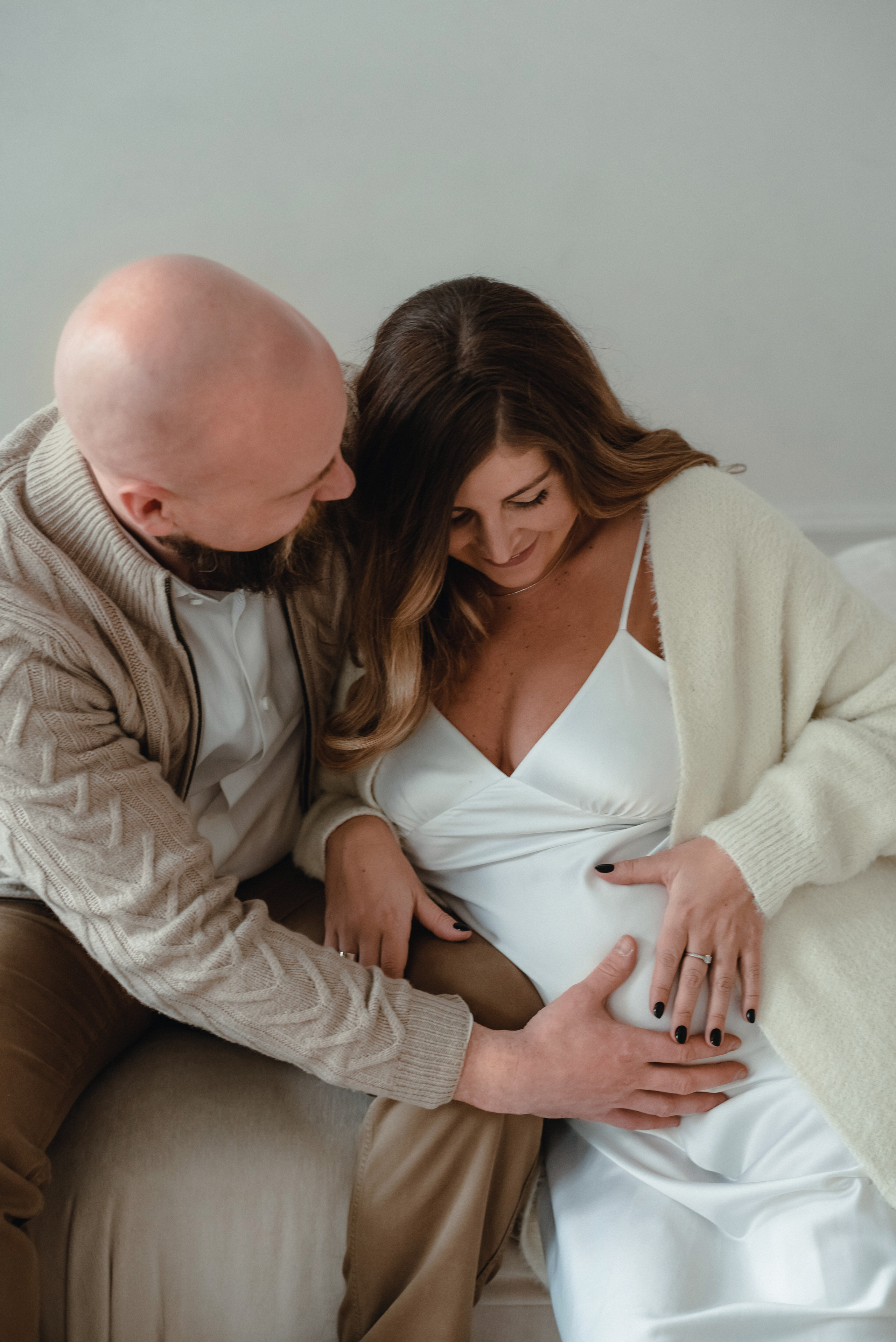 Семейная фотосессия в студии. Фотограф Юлия Кондратьева