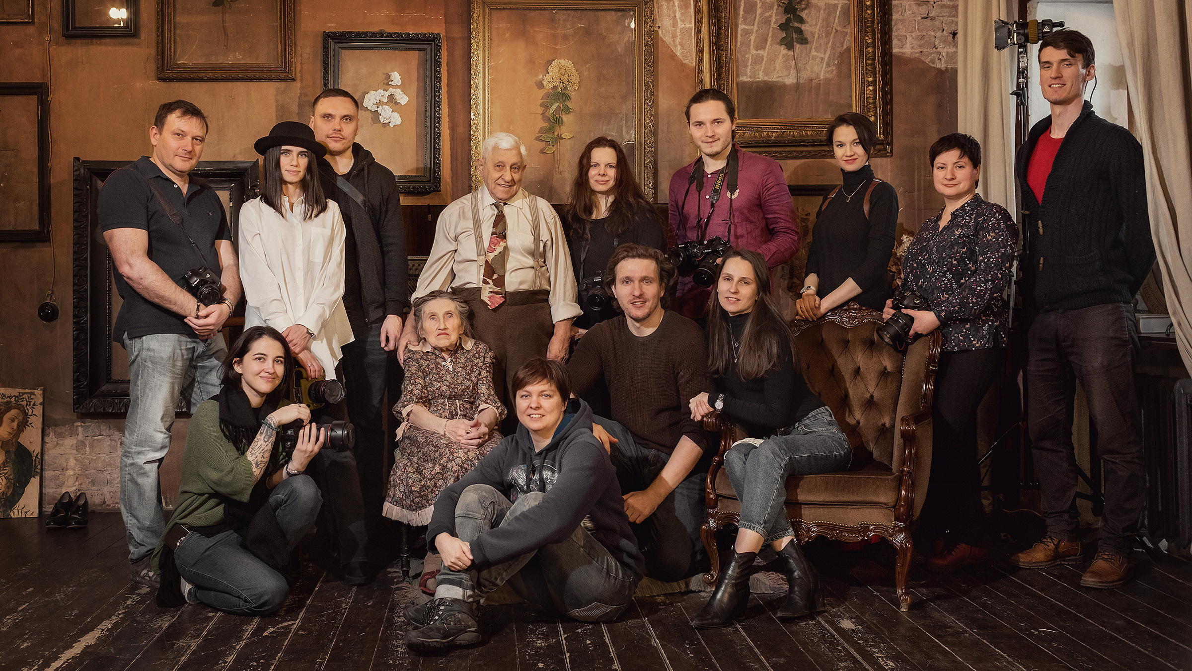 Рождественский мастер класс Сергея Спирина. Фотограф и режиссер Сергей Спирин. Москва