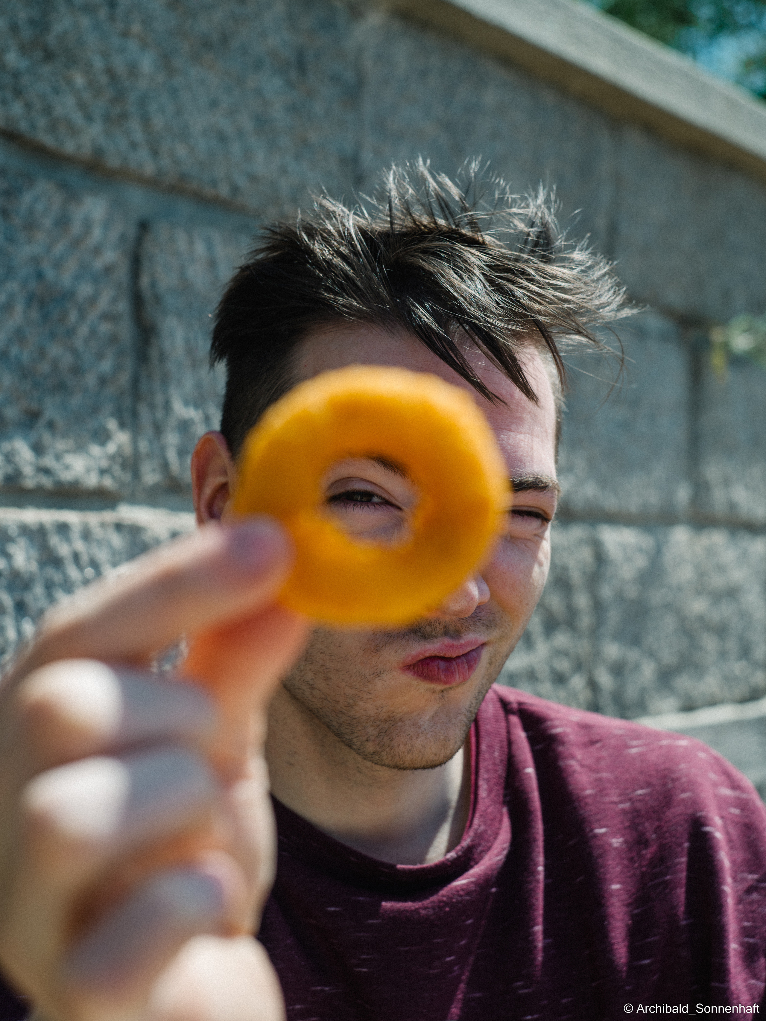 An unexpected walk around the university with my wife and argentine st. Photographer in Guangzhou, China. Archibald Sonnenhaft